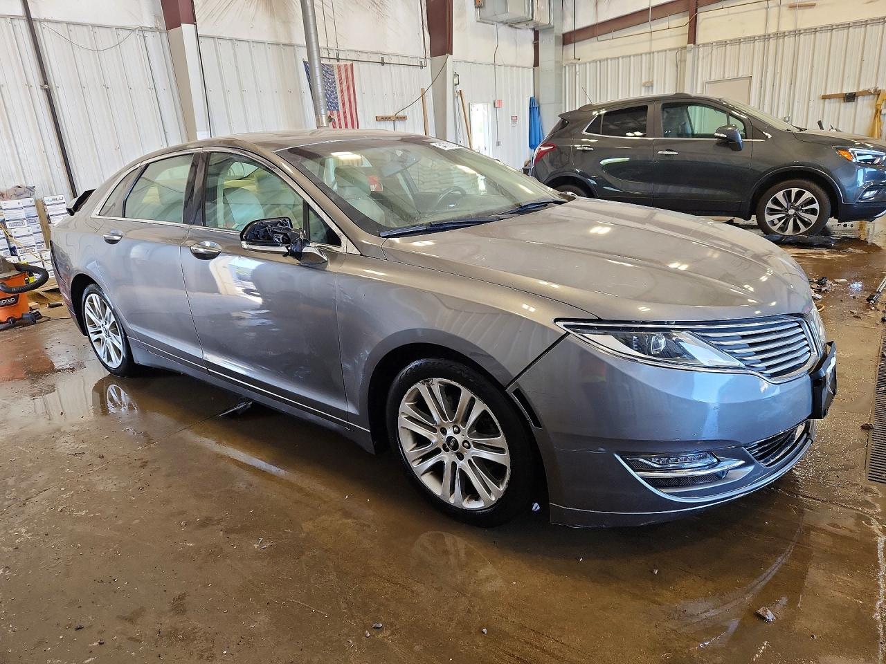 2014 Lincoln Mkz Gray vin: 3LN6L2J97ER821173