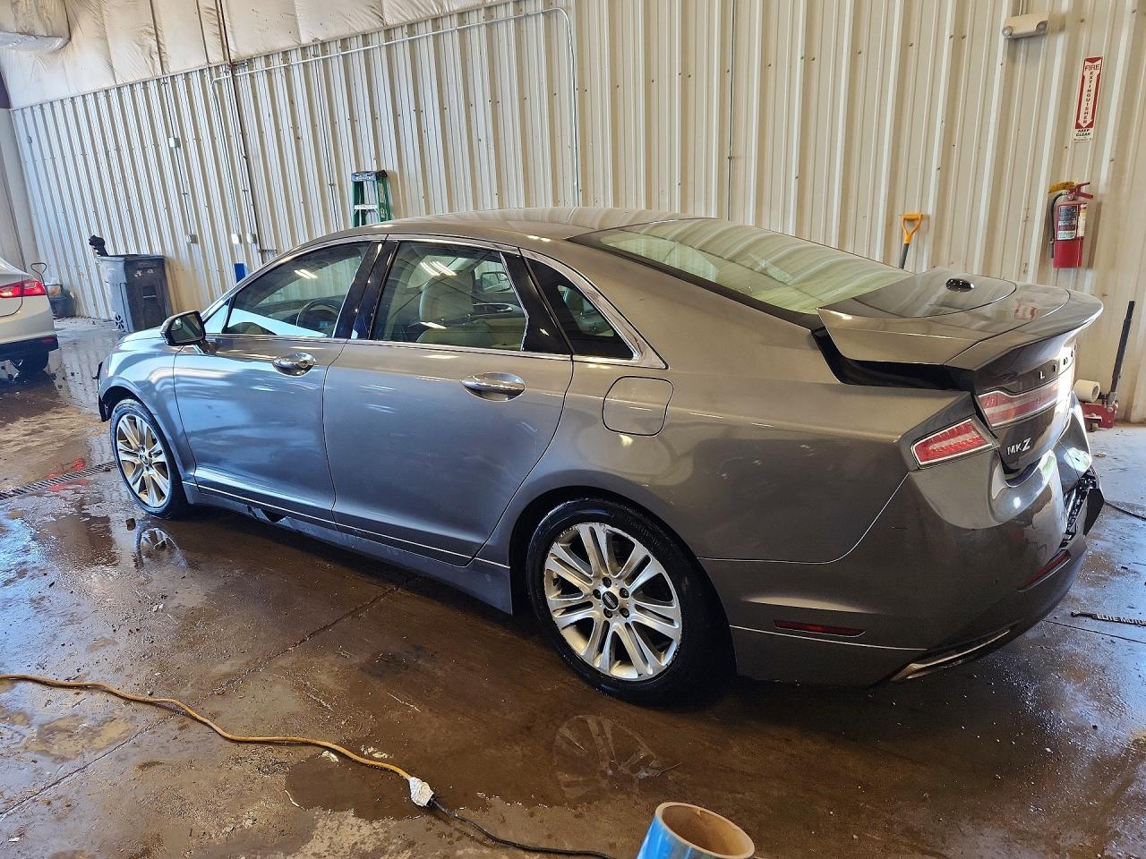 2014 Lincoln Mkz Gray vin: 3LN6L2J97ER821173