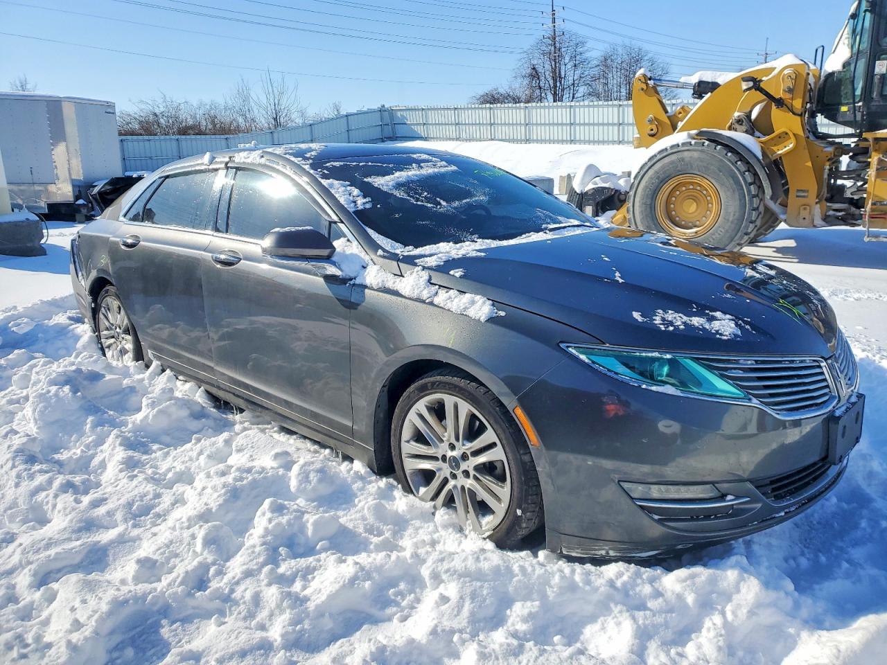 2015 Lincoln Mkz Gray vin: 3LN6L2J97FR600237