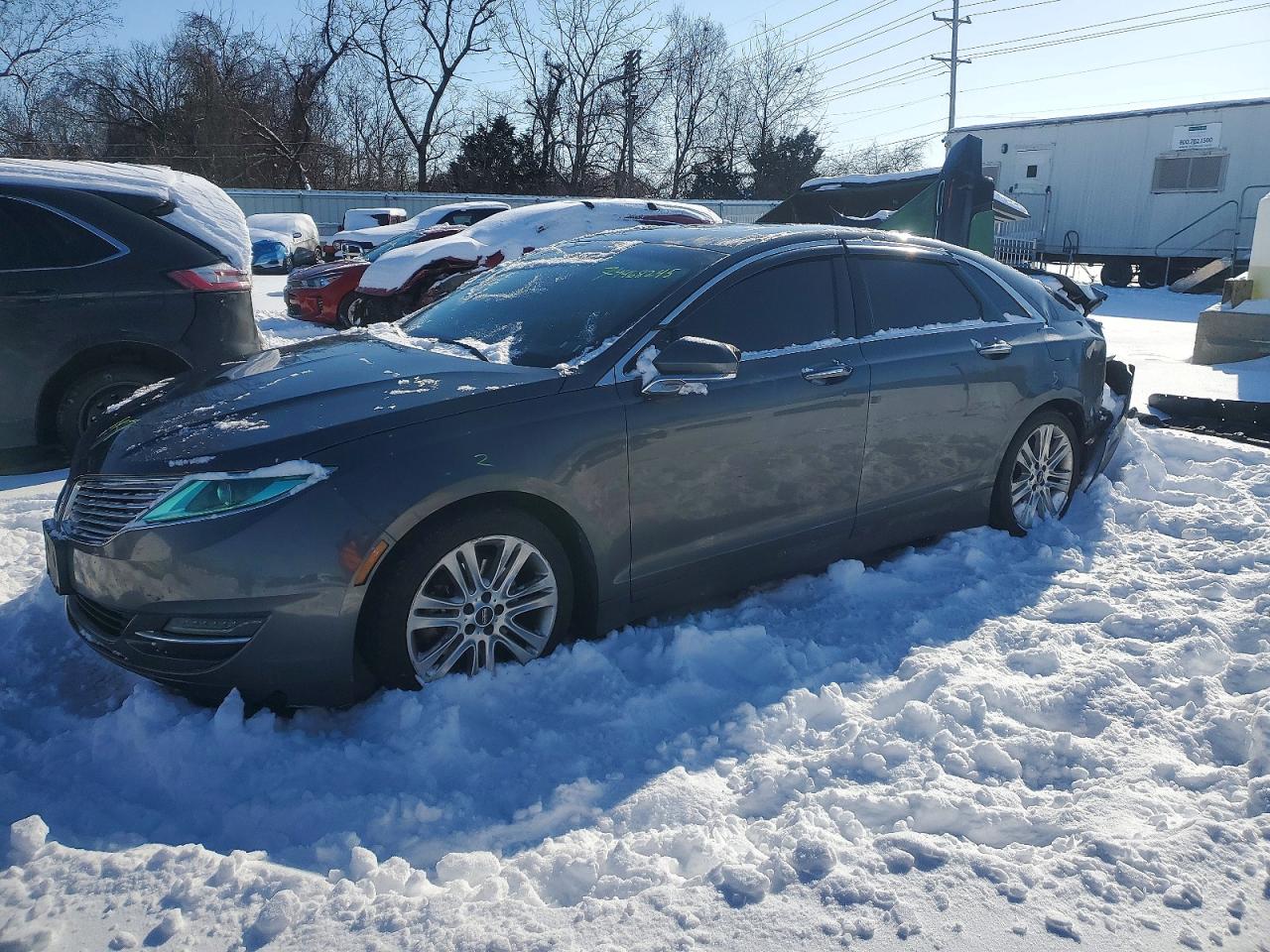 2015 Lincoln Mkz Gray vin: 3LN6L2J97FR600237