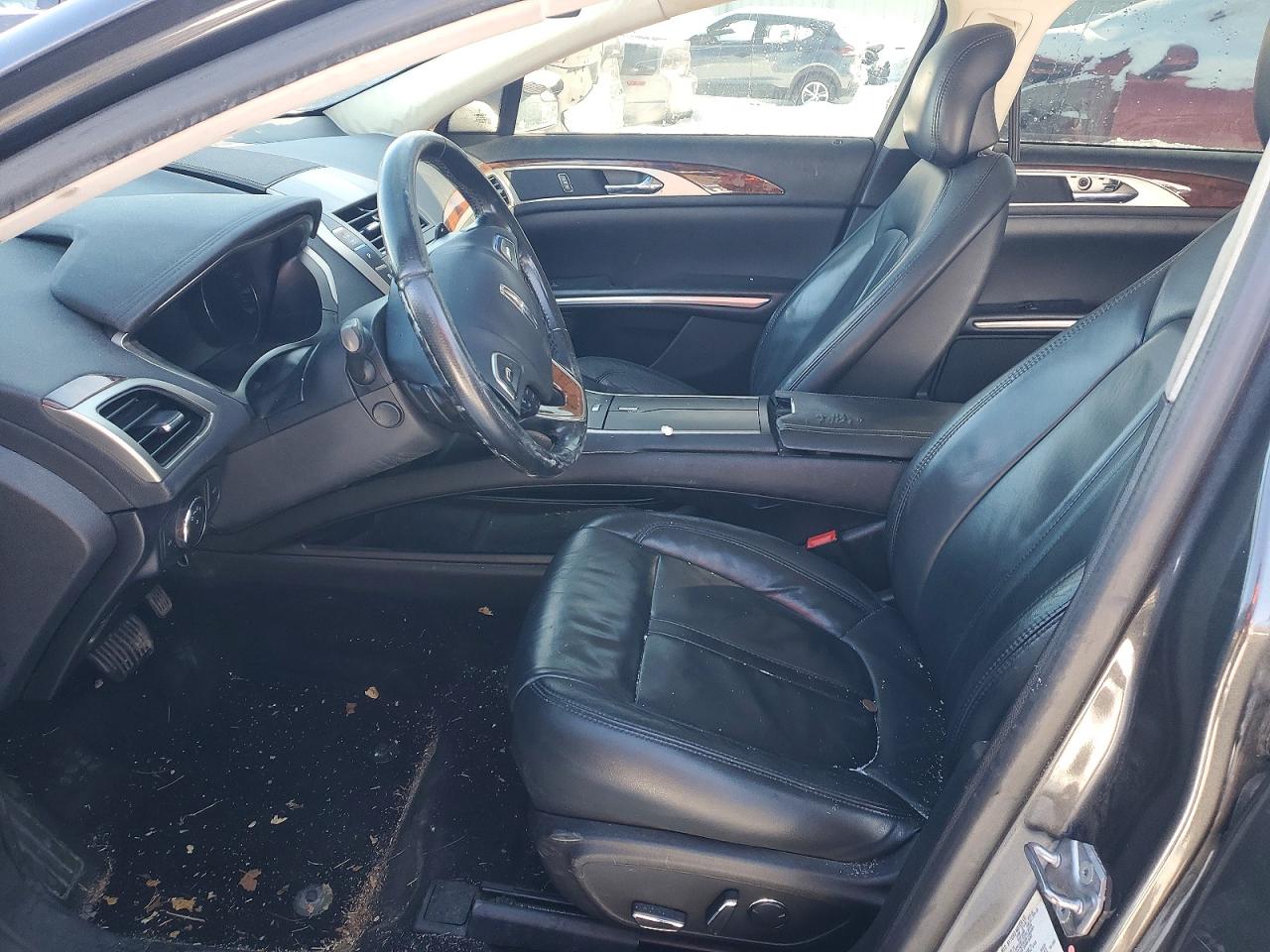 2015 Lincoln Mkz Gray vin: 3LN6L2J97FR600237
