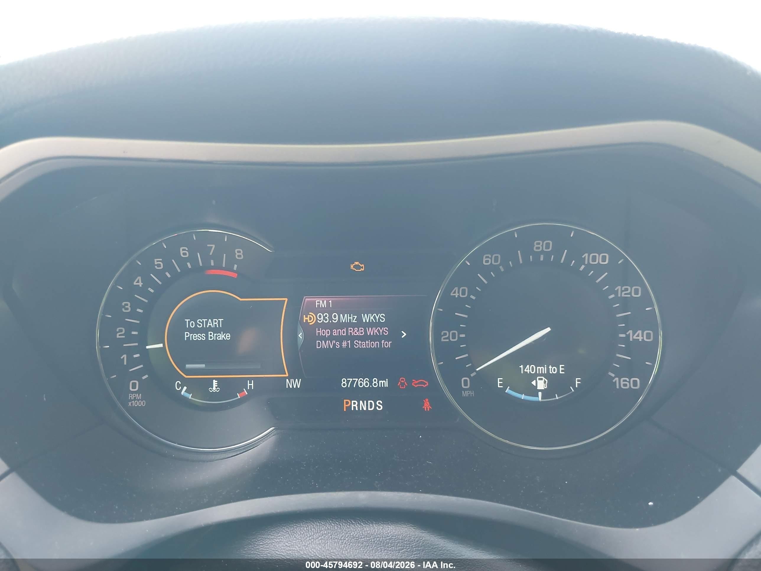 2015 Lincoln Mkz Красный vin: 3LN6L2J97FR611786