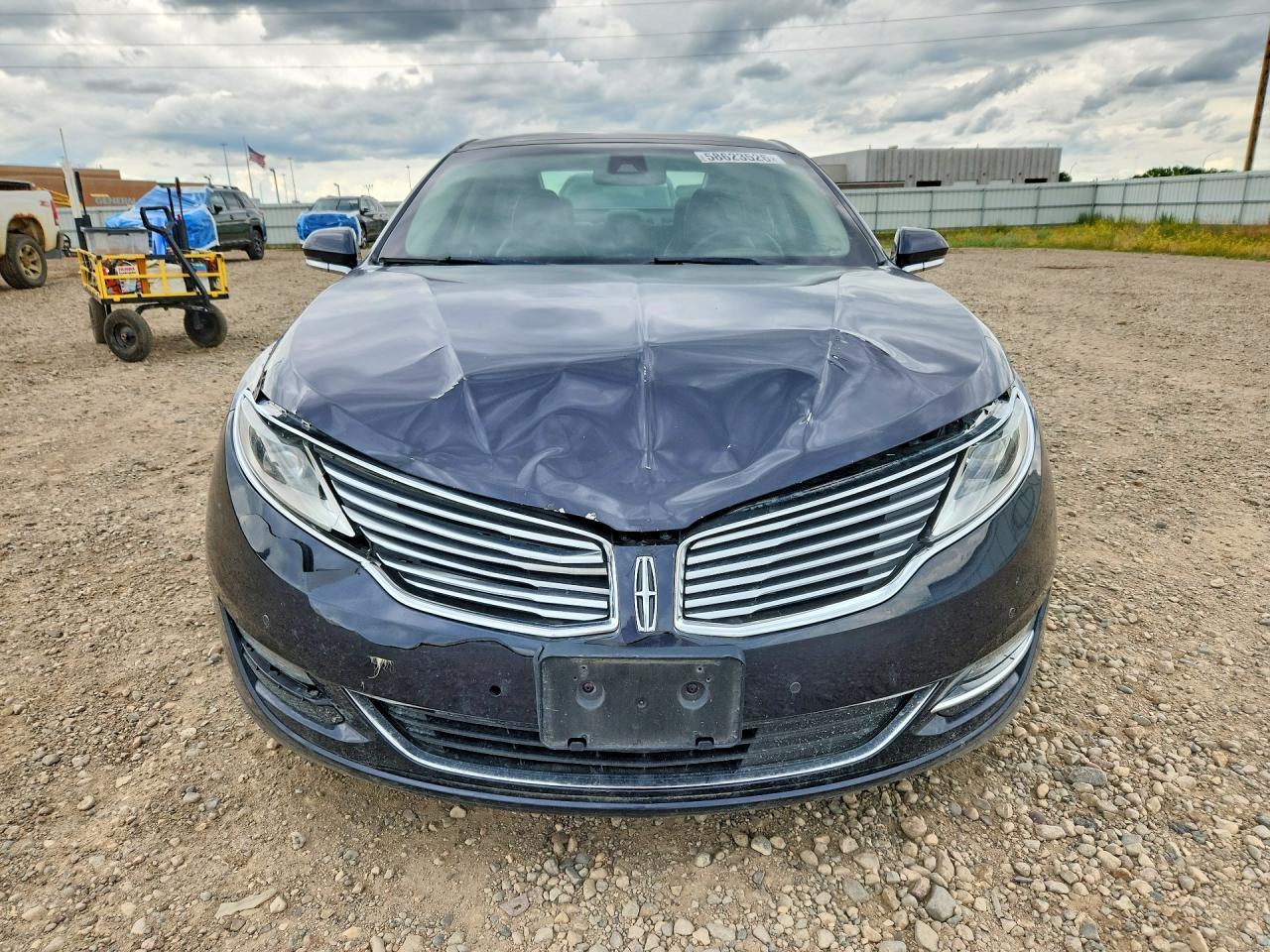 2013 Lincoln Mkz Gray vin: 3LN6L2J98DR818930