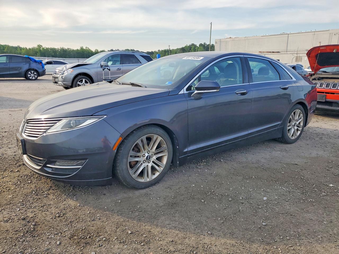 2014 Lincoln Mkz Серый vin: 3LN6L2J98ER817763