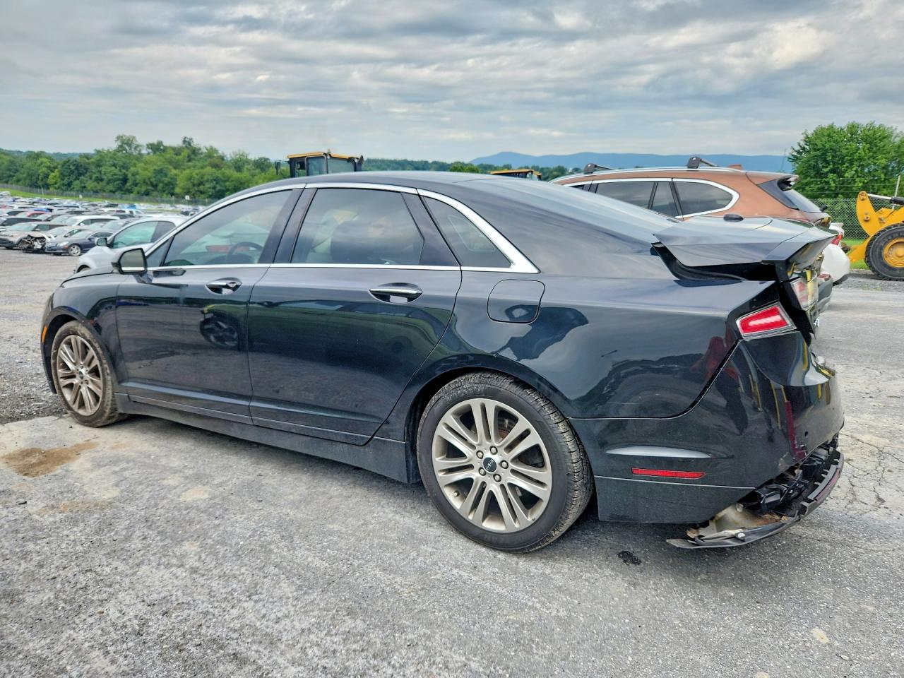 2014 Lincoln Mkz Black vin: 3LN6L2J98ER836300