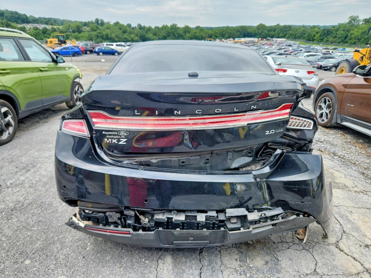 2014 Lincoln Mkz Black vin: 3LN6L2J98ER836300