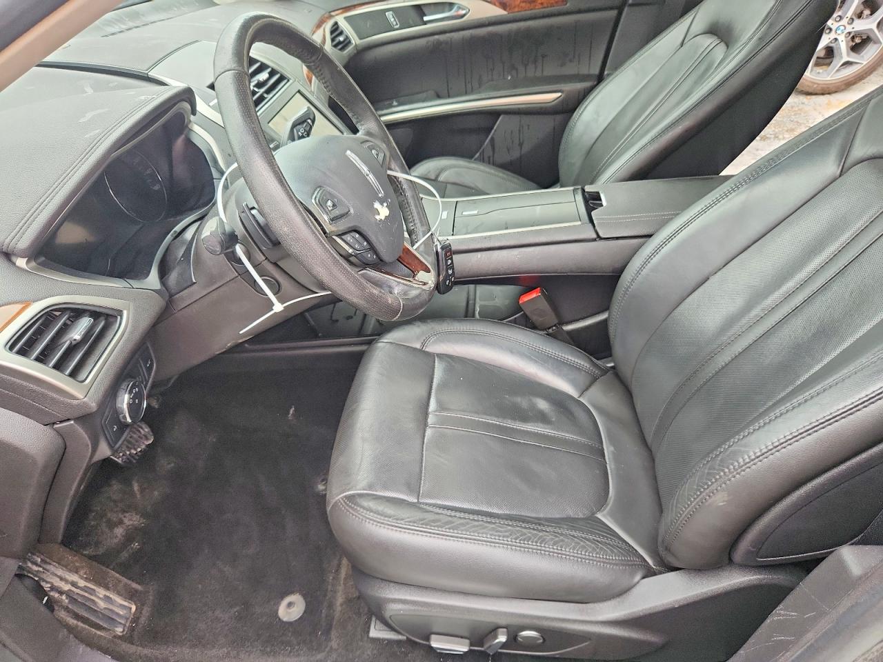 2014 Lincoln Mkz Black vin: 3LN6L2J98ER836300
