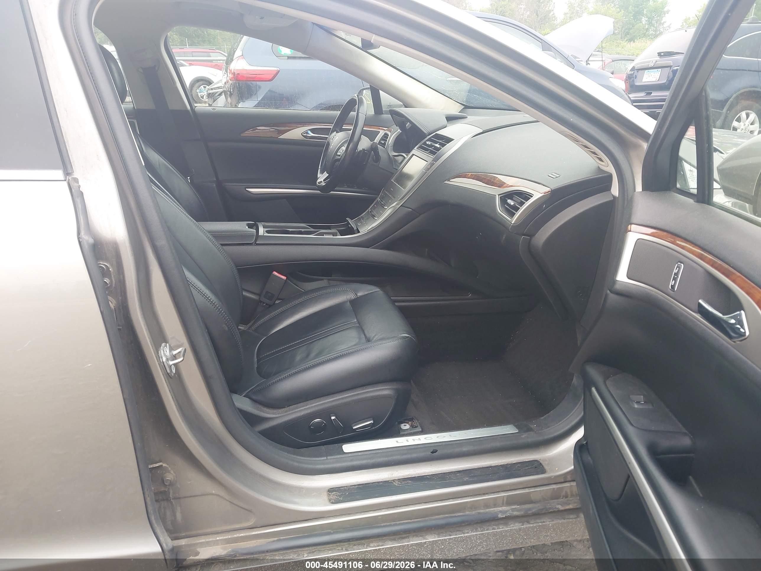 2015 Lincoln Mkz   Gold vin: 3LN6L2J98FR601803
