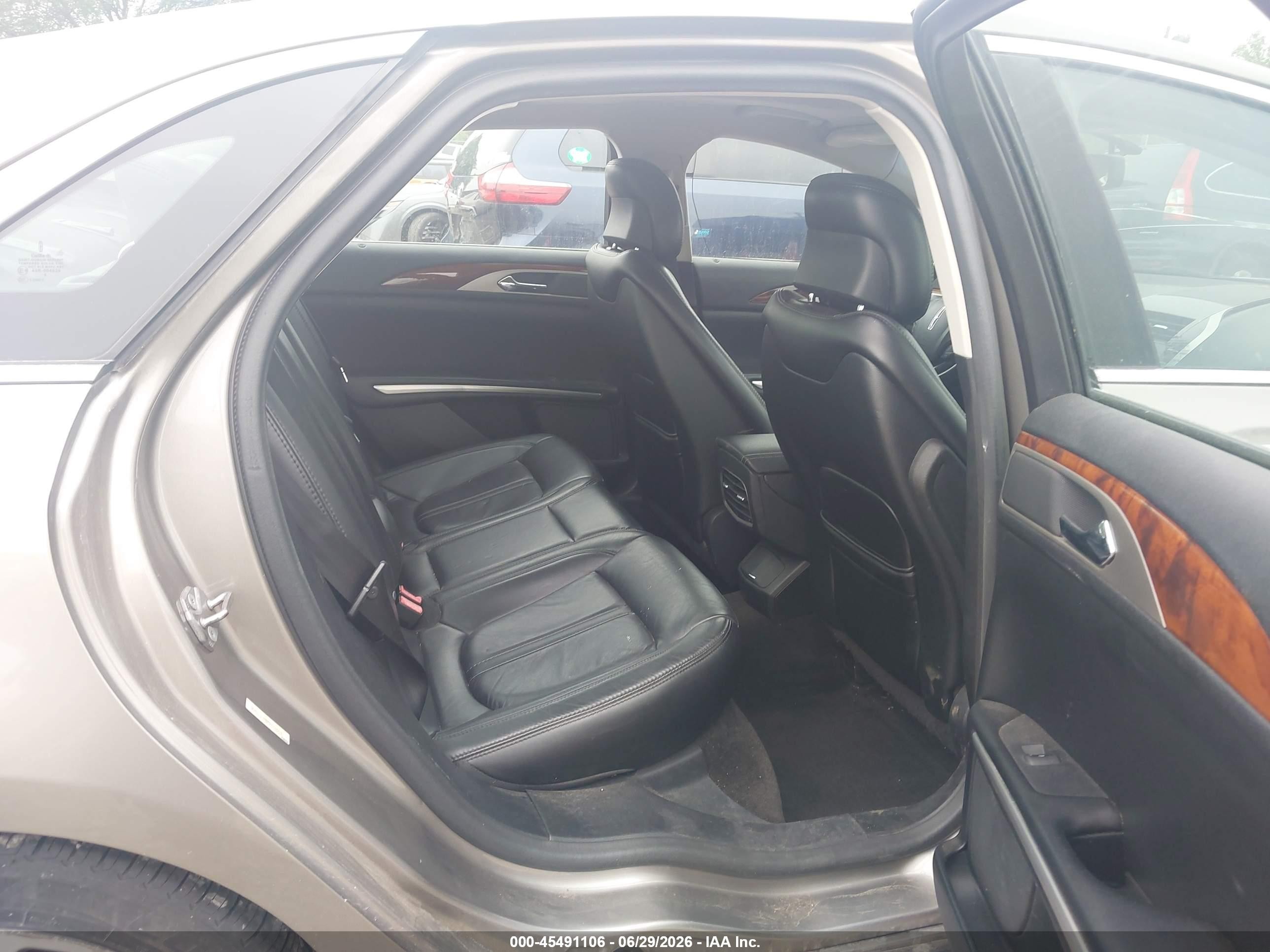 2015 Lincoln Mkz   Gold vin: 3LN6L2J98FR601803