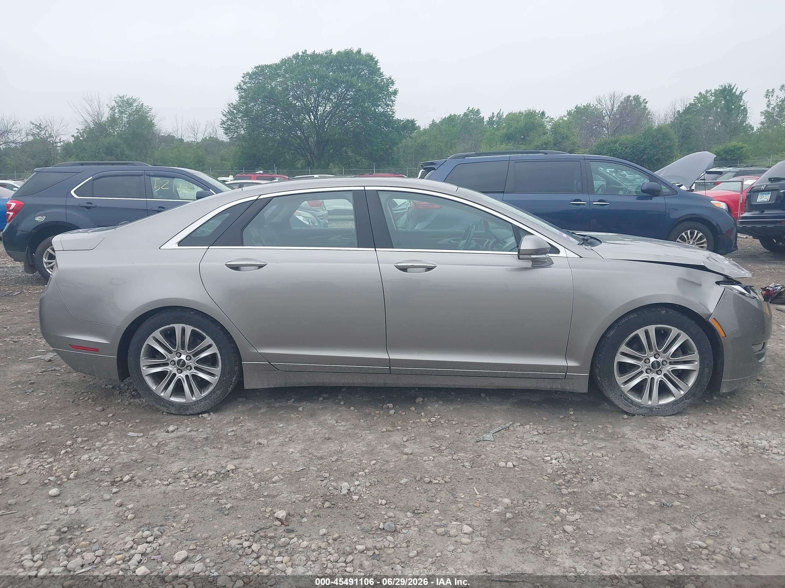 2015 Lincoln Mkz   Gold vin: 3LN6L2J98FR601803