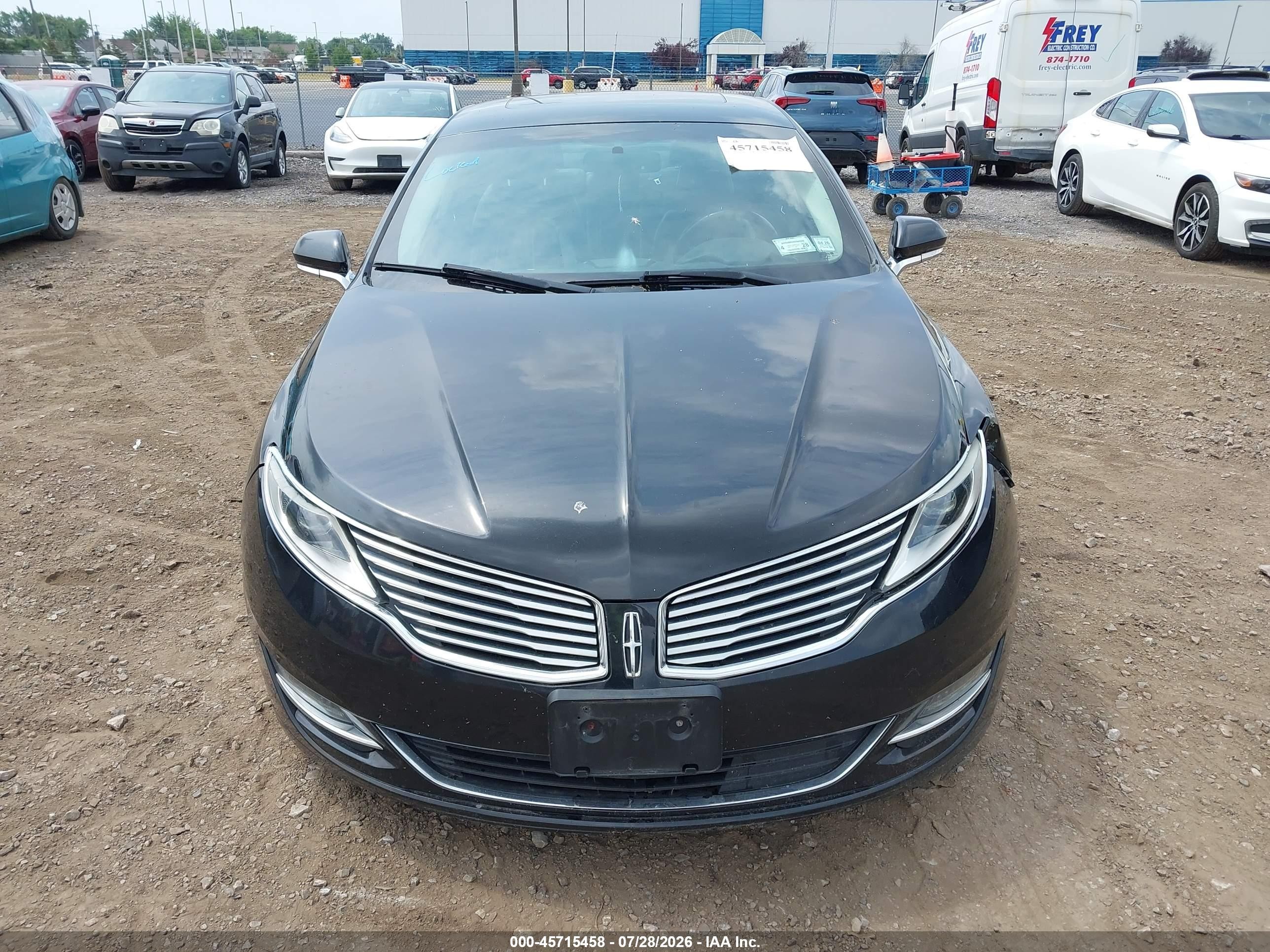 2015 Lincoln Mkz   Black vin: 3LN6L2J98FR613613