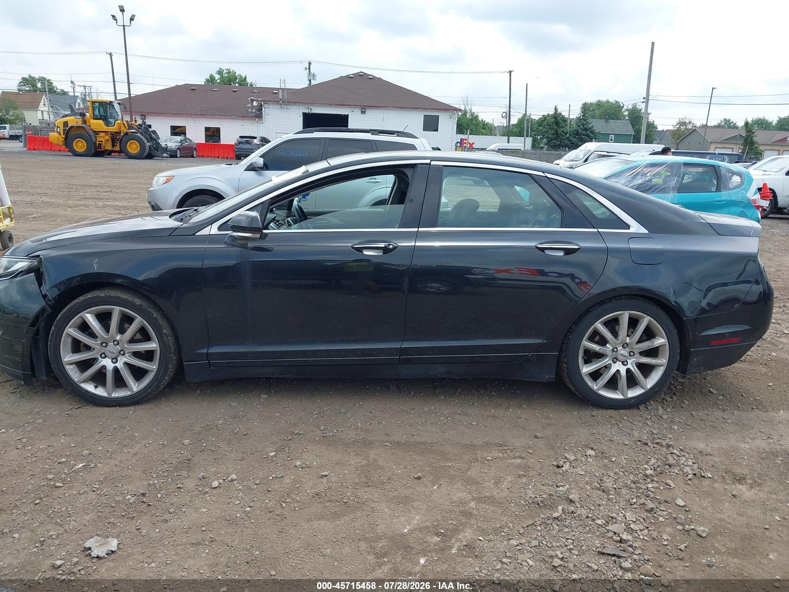 2015 Lincoln Mkz   Black vin: 3LN6L2J98FR613613