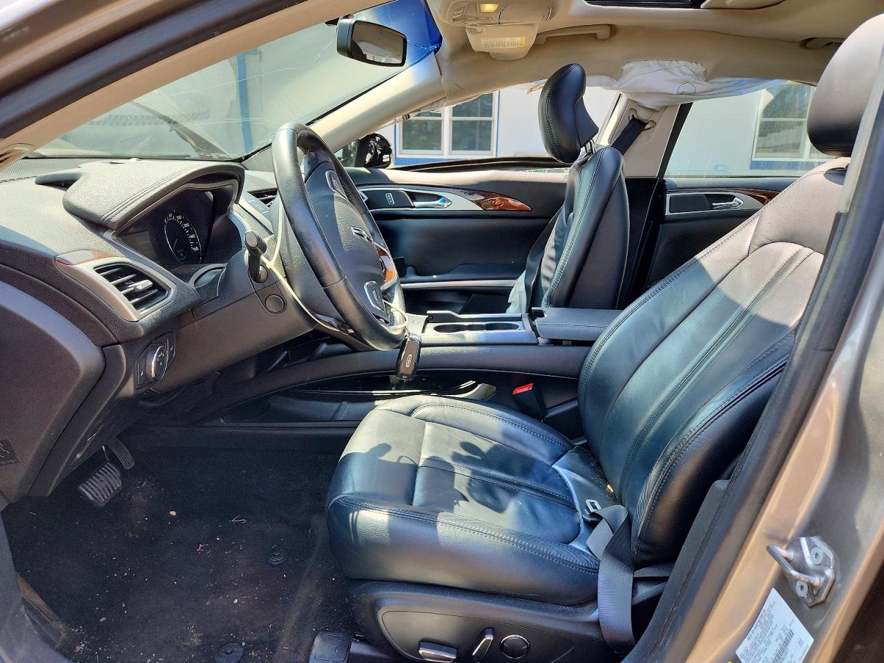 2015 Lincoln Mkz Silver vin: 3LN6L2J98FR620917