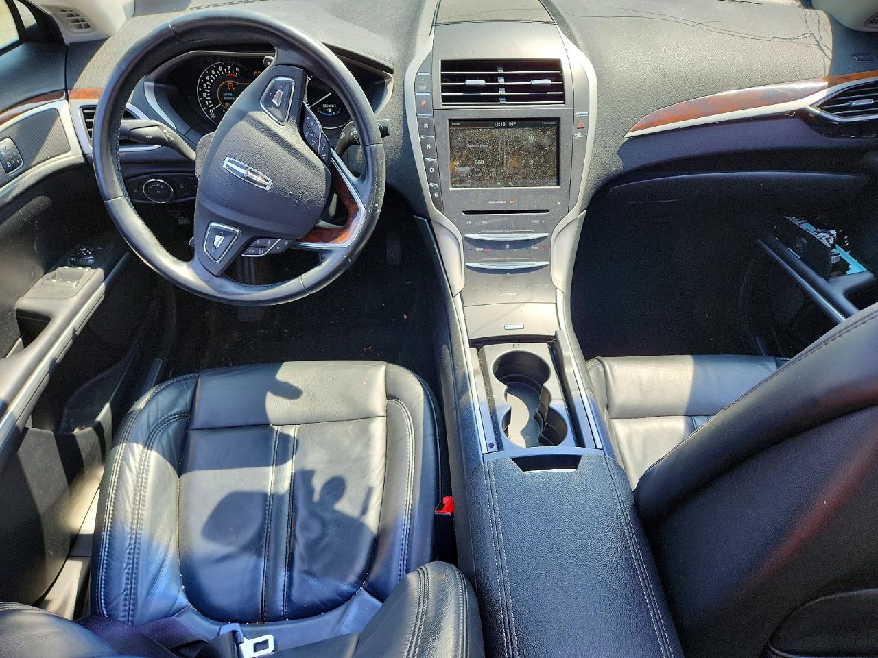 2015 Lincoln Mkz Silver vin: 3LN6L2J98FR620917
