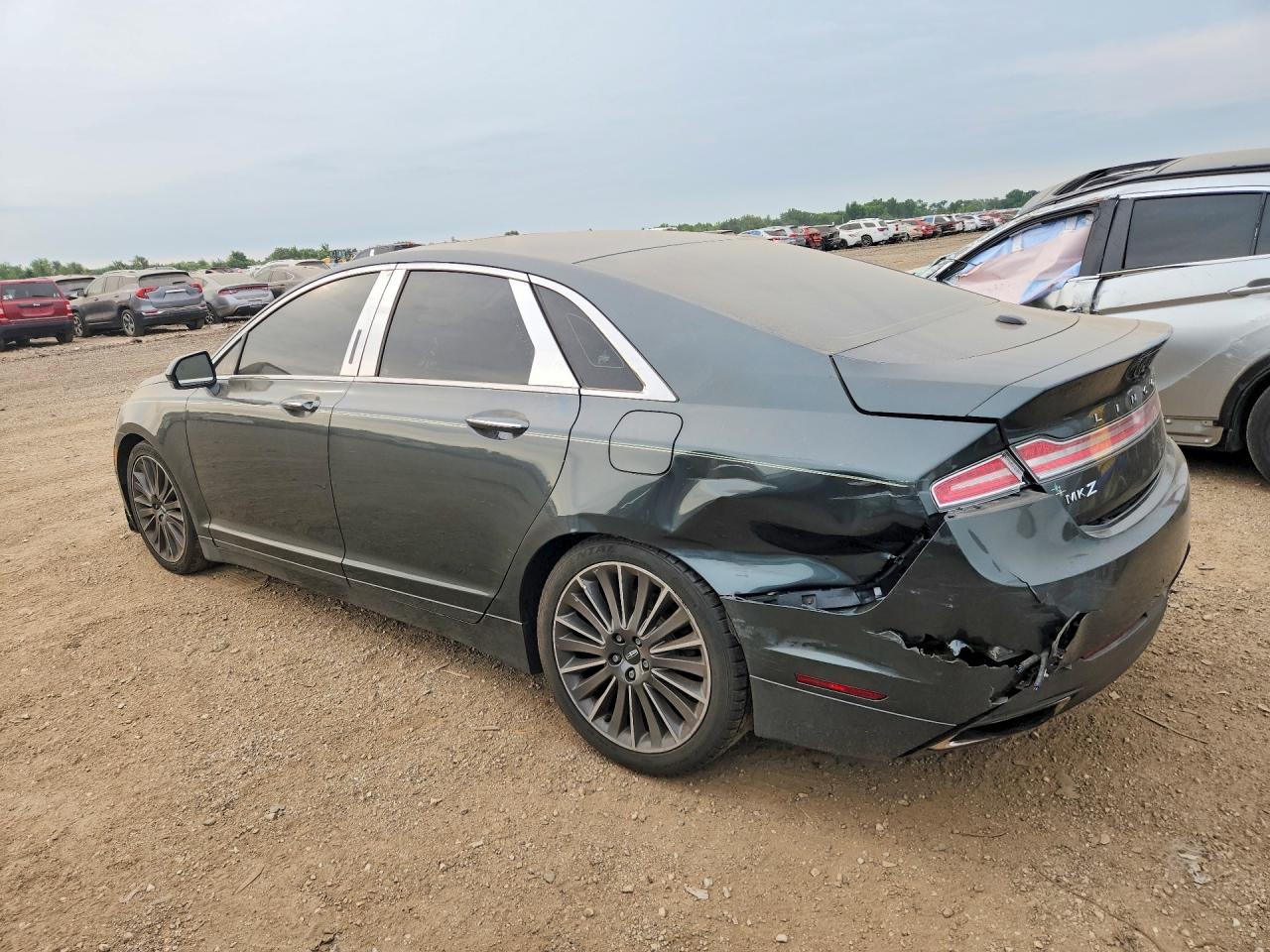2015 Lincoln Mkz Gray vin: 3LN6L2J98FR622280