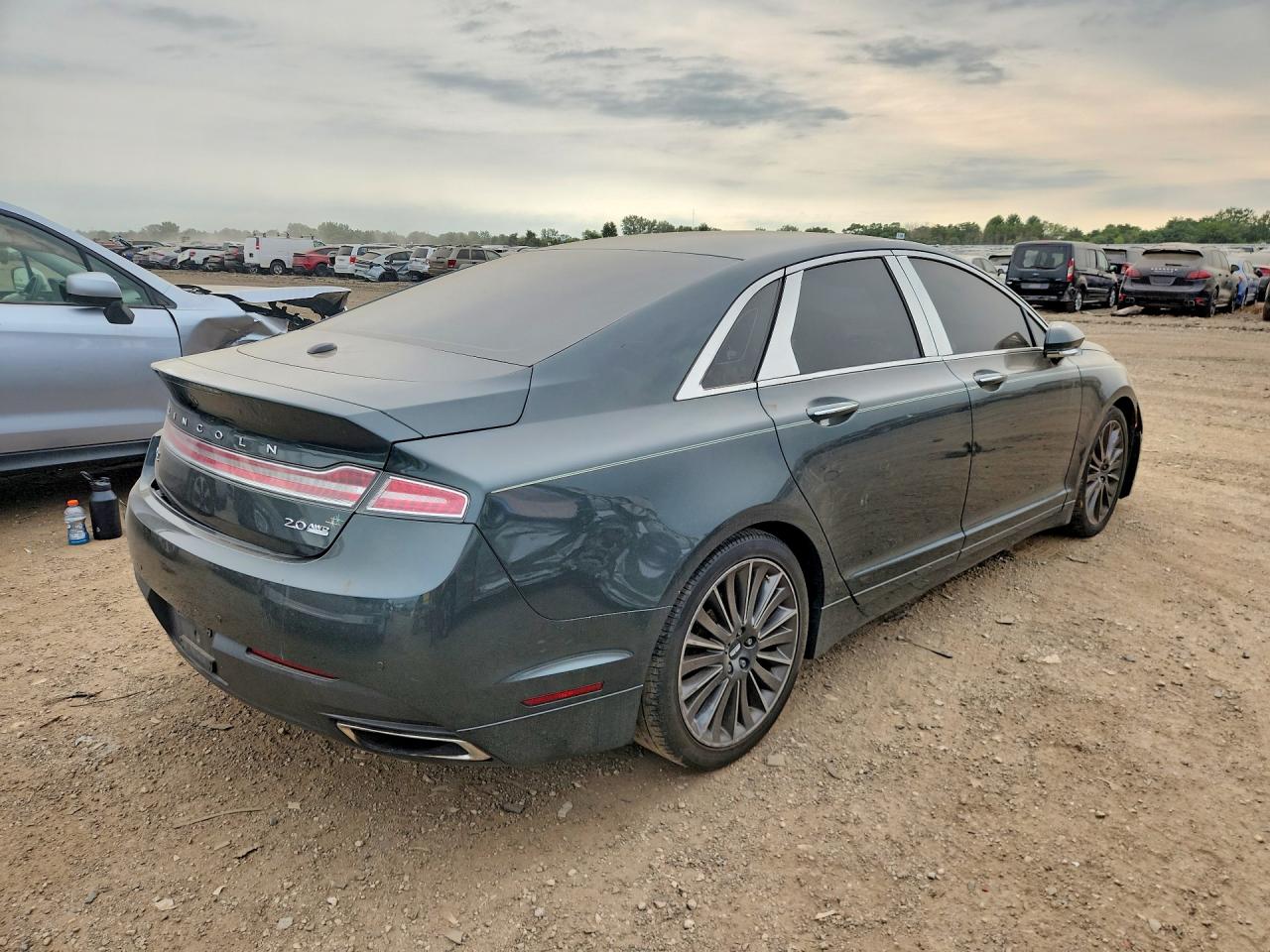 2015 Lincoln Mkz Gray vin: 3LN6L2J98FR622280