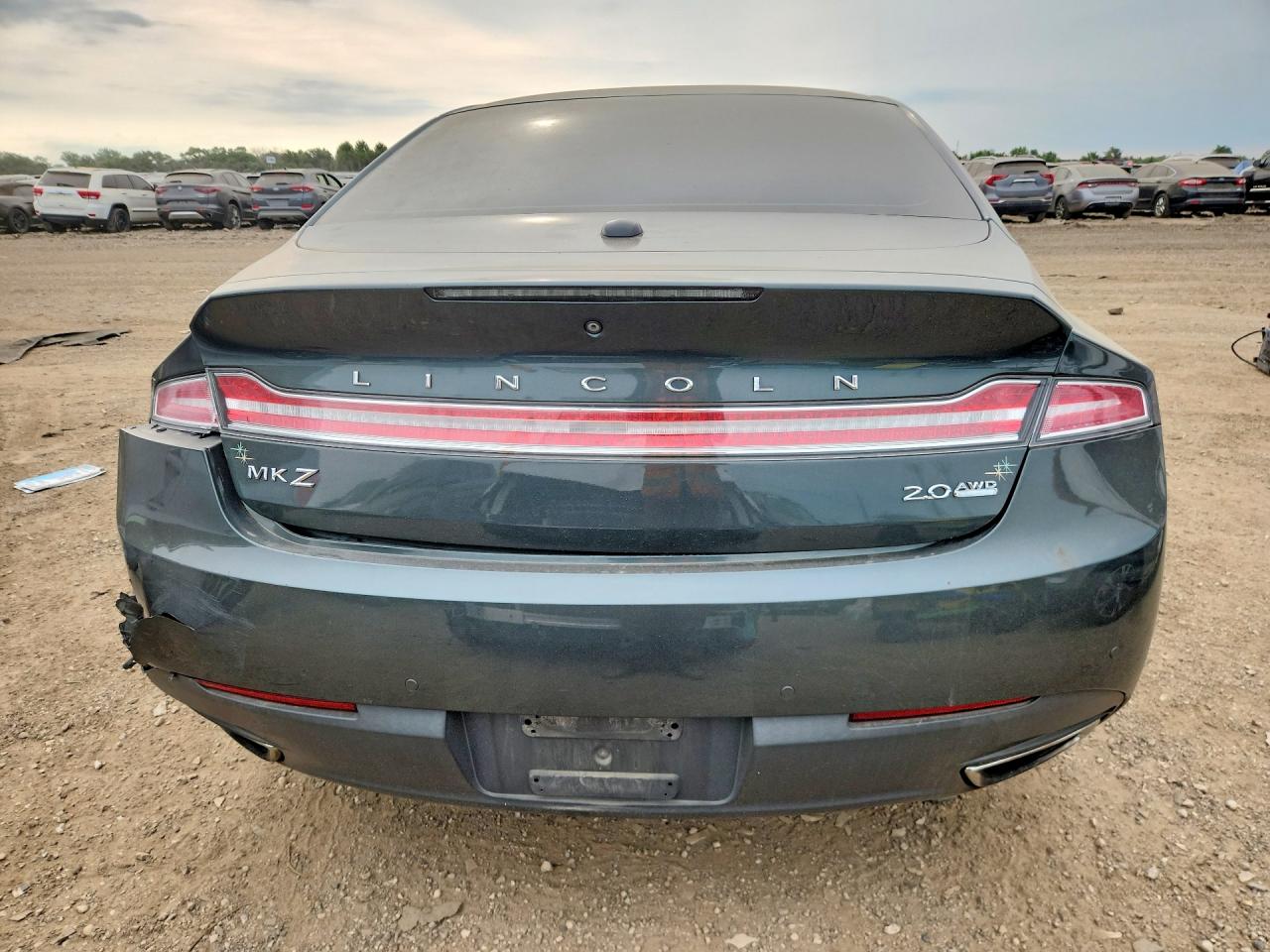 2015 Lincoln Mkz Gray vin: 3LN6L2J98FR622280