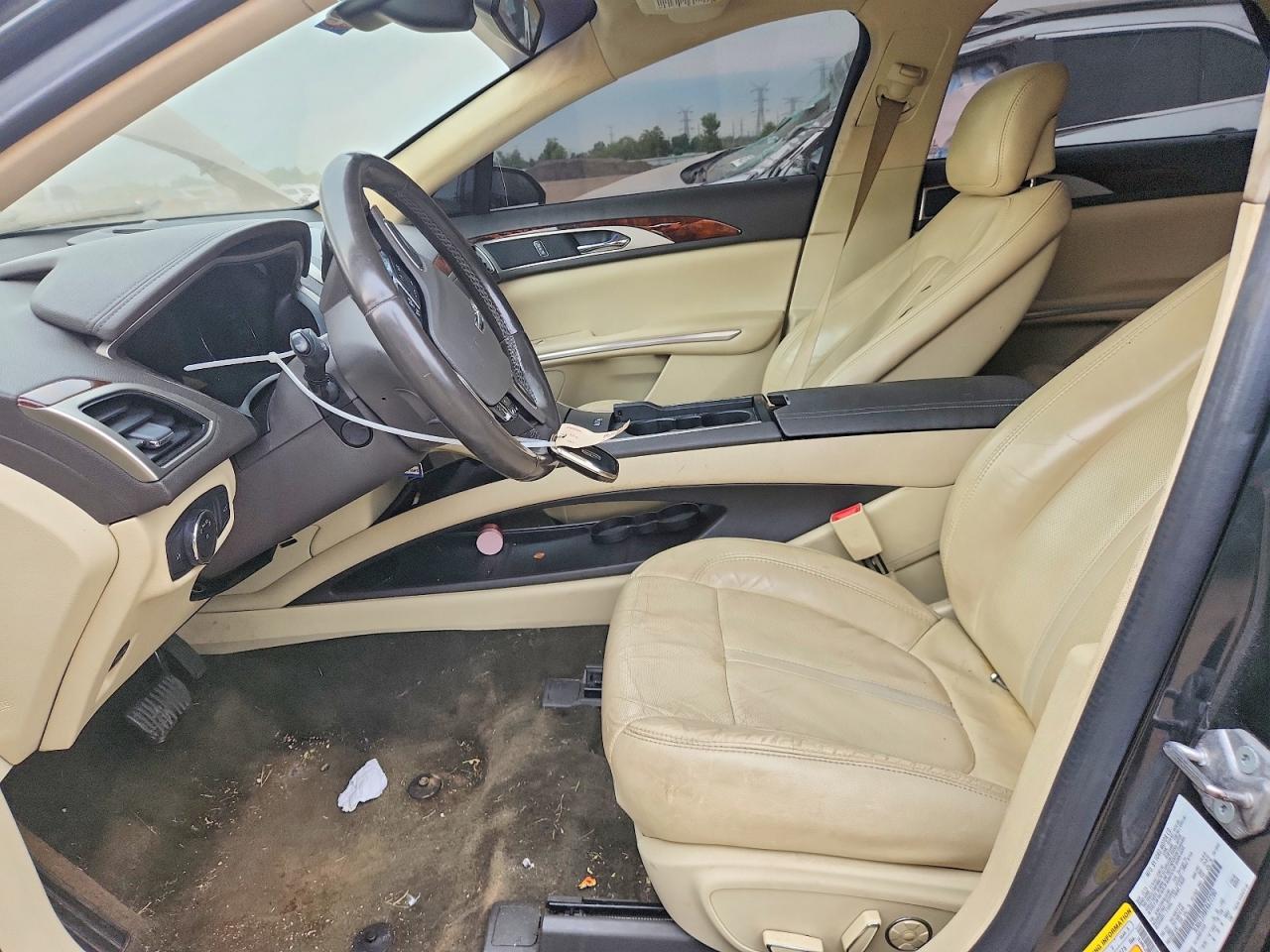2015 Lincoln Mkz Gray vin: 3LN6L2J98FR622280