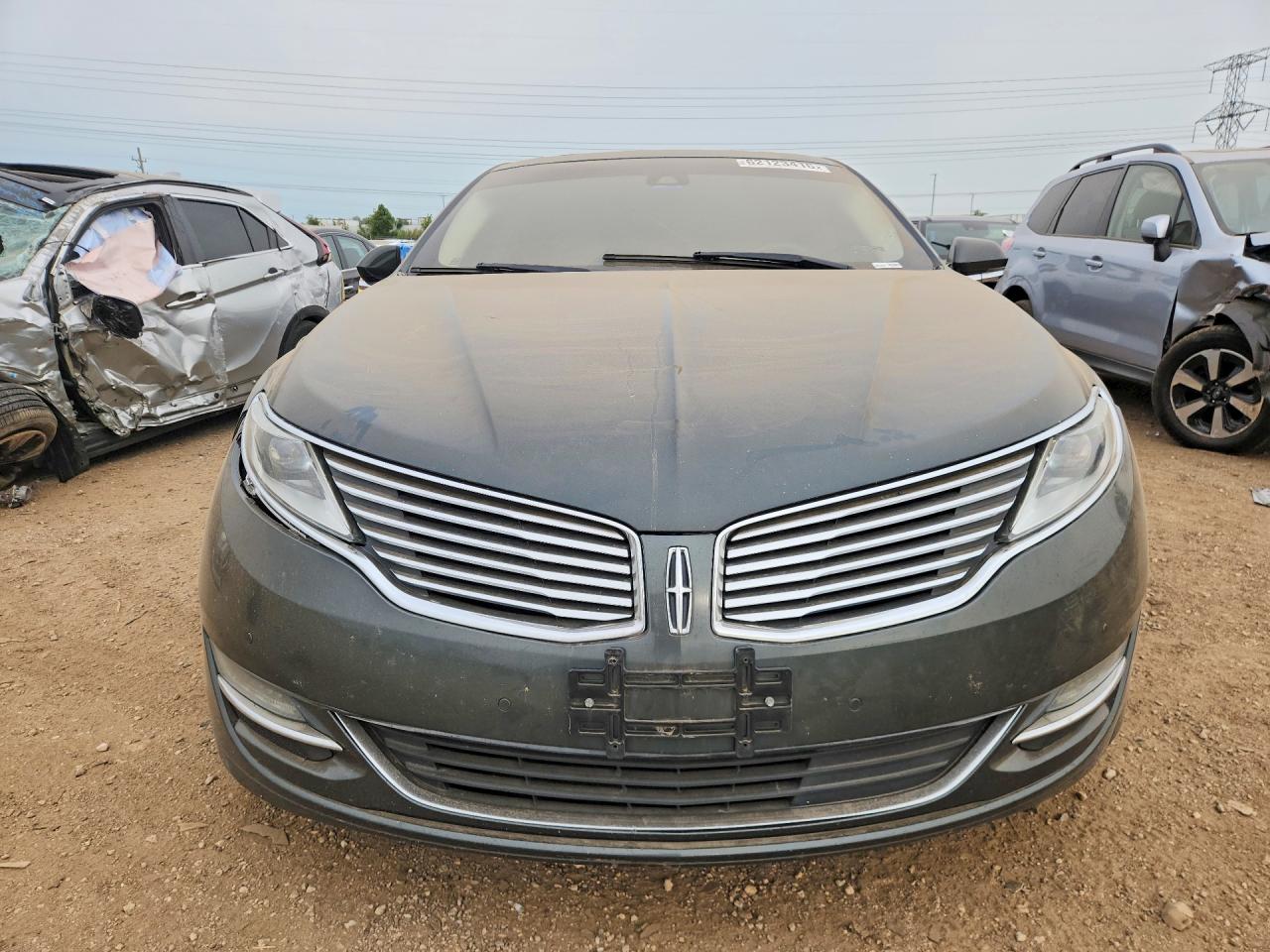 2015 Lincoln Mkz Gray vin: 3LN6L2J98FR622280