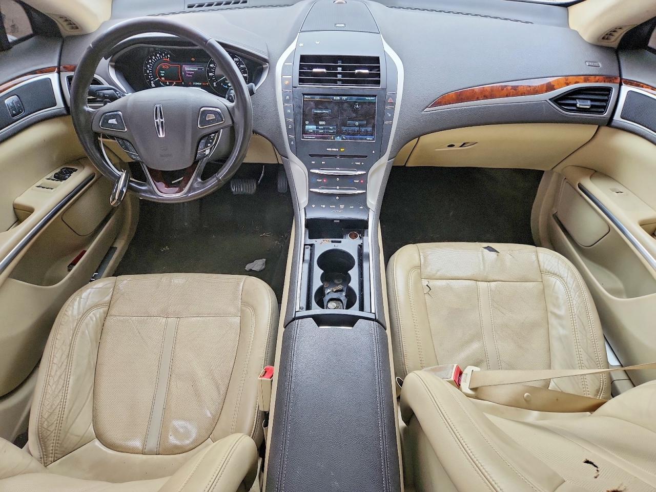 2015 Lincoln Mkz Gray vin: 3LN6L2J98FR622280
