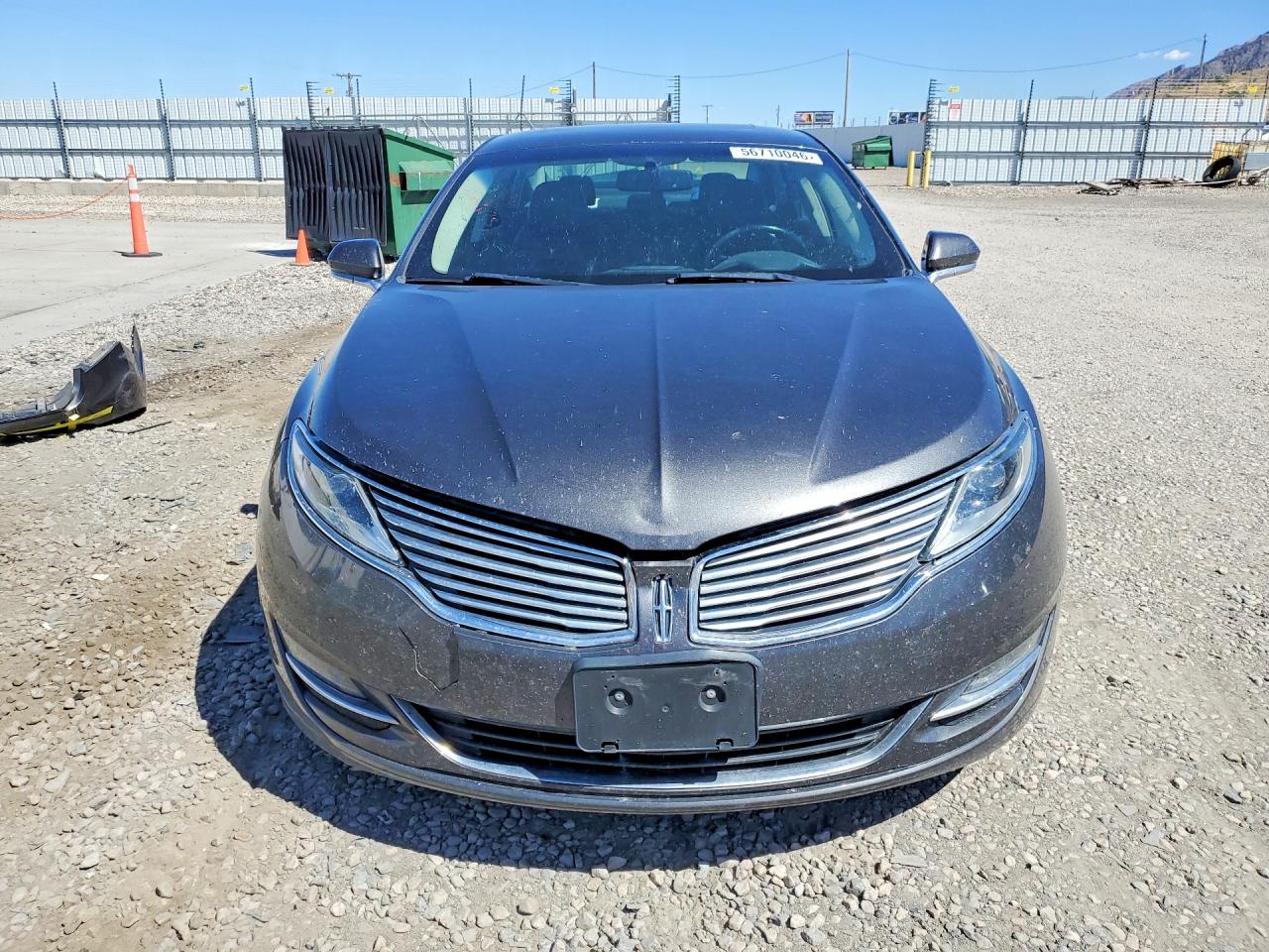 2015 Lincoln Mkz Gray vin: 3LN6L2J99FR606136
