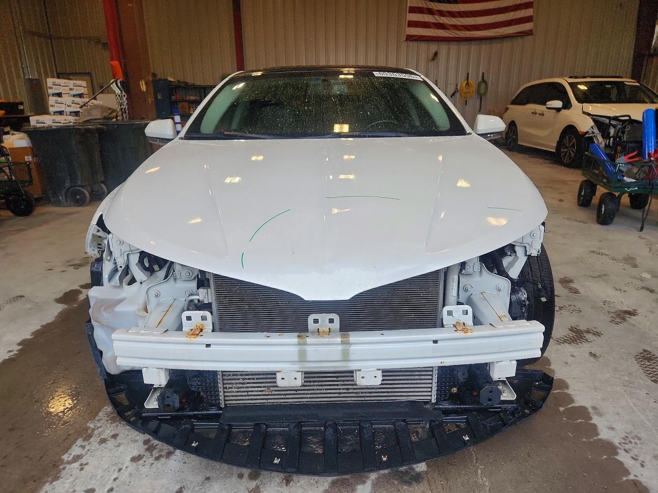 2015 Lincoln Mkz White vin: 3LN6L2J99FR613815