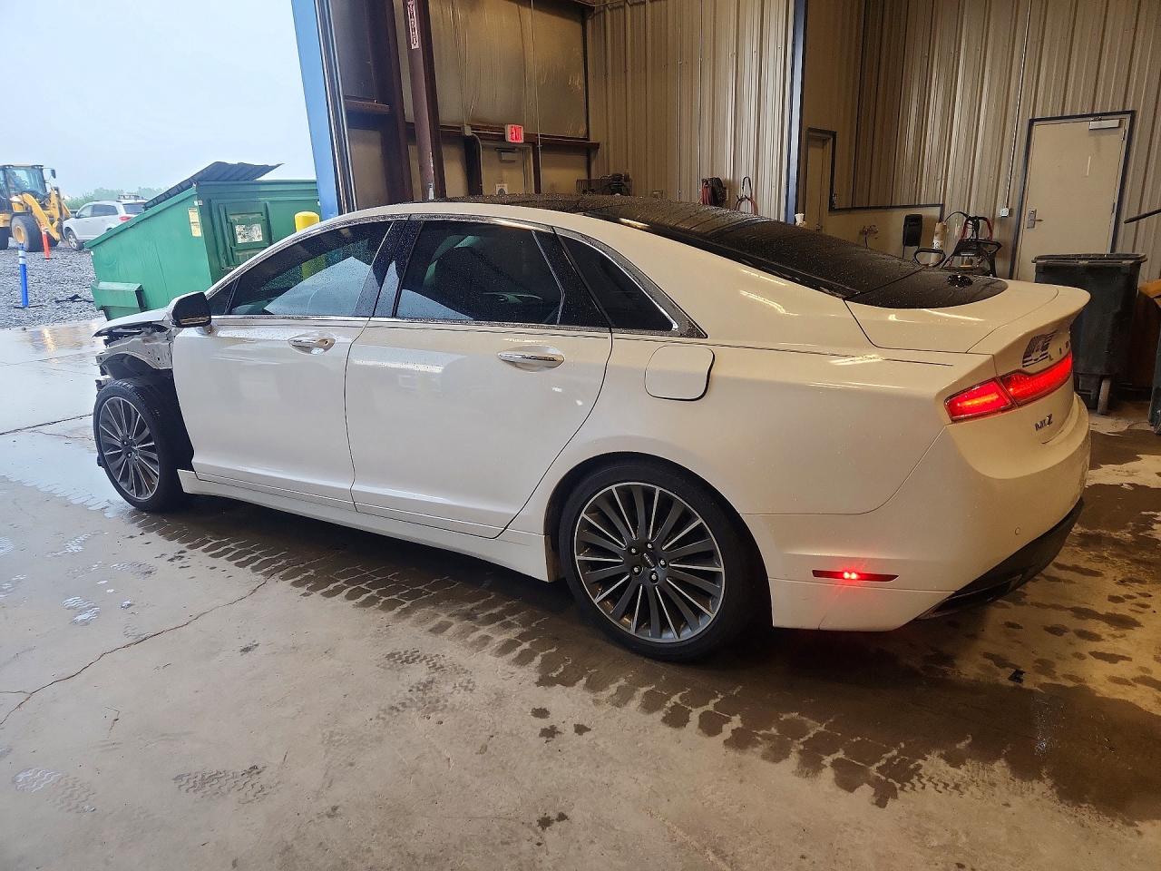 2015 Lincoln Mkz White vin: 3LN6L2J99FR613815