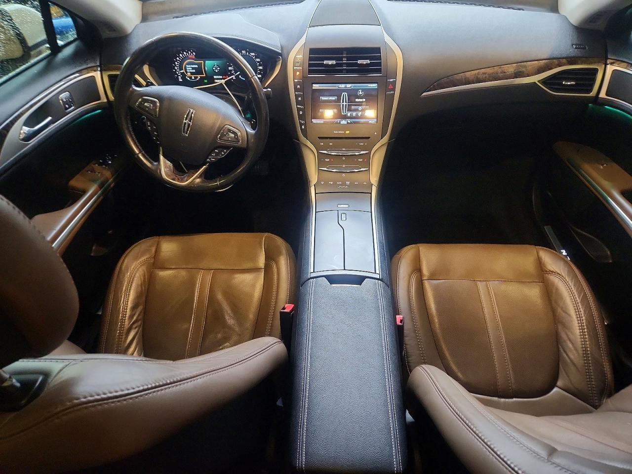 2015 Lincoln Mkz White vin: 3LN6L2J99FR613815