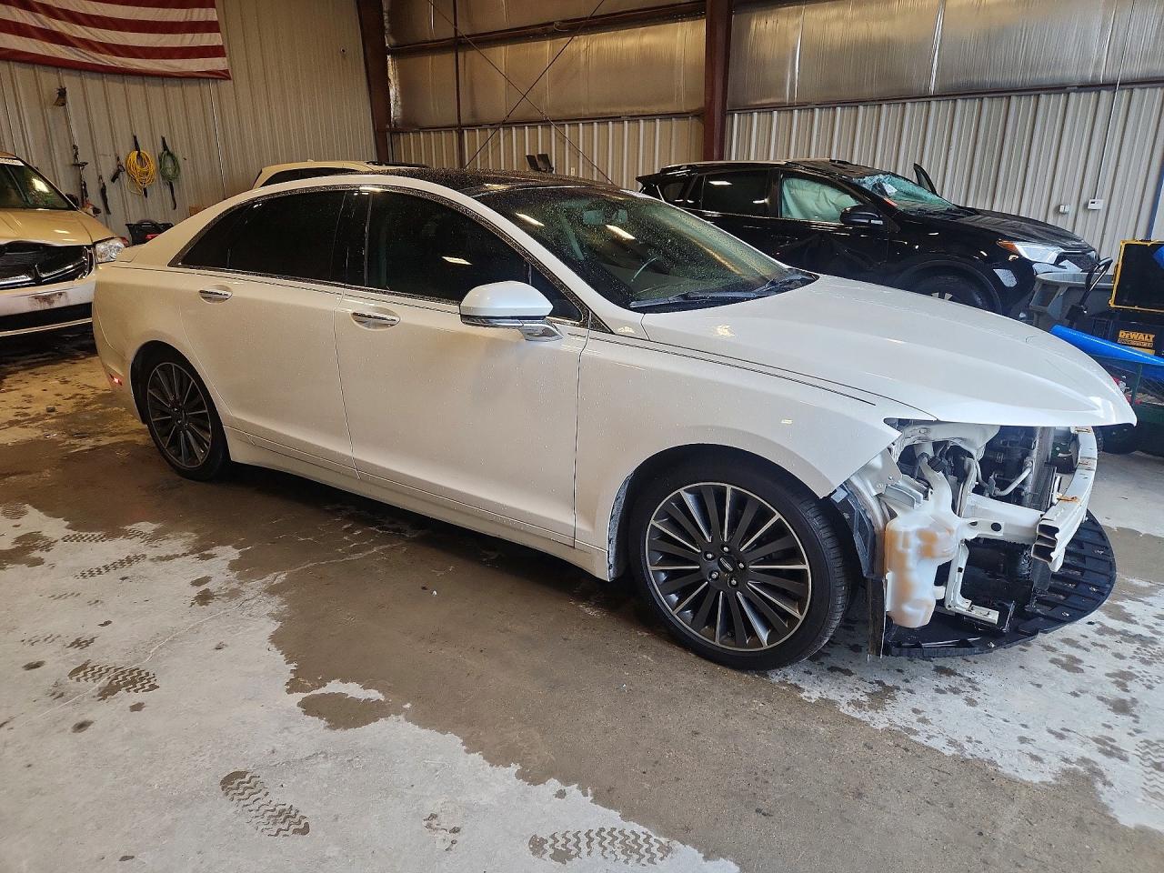 2015 Lincoln Mkz White vin: 3LN6L2J99FR613815