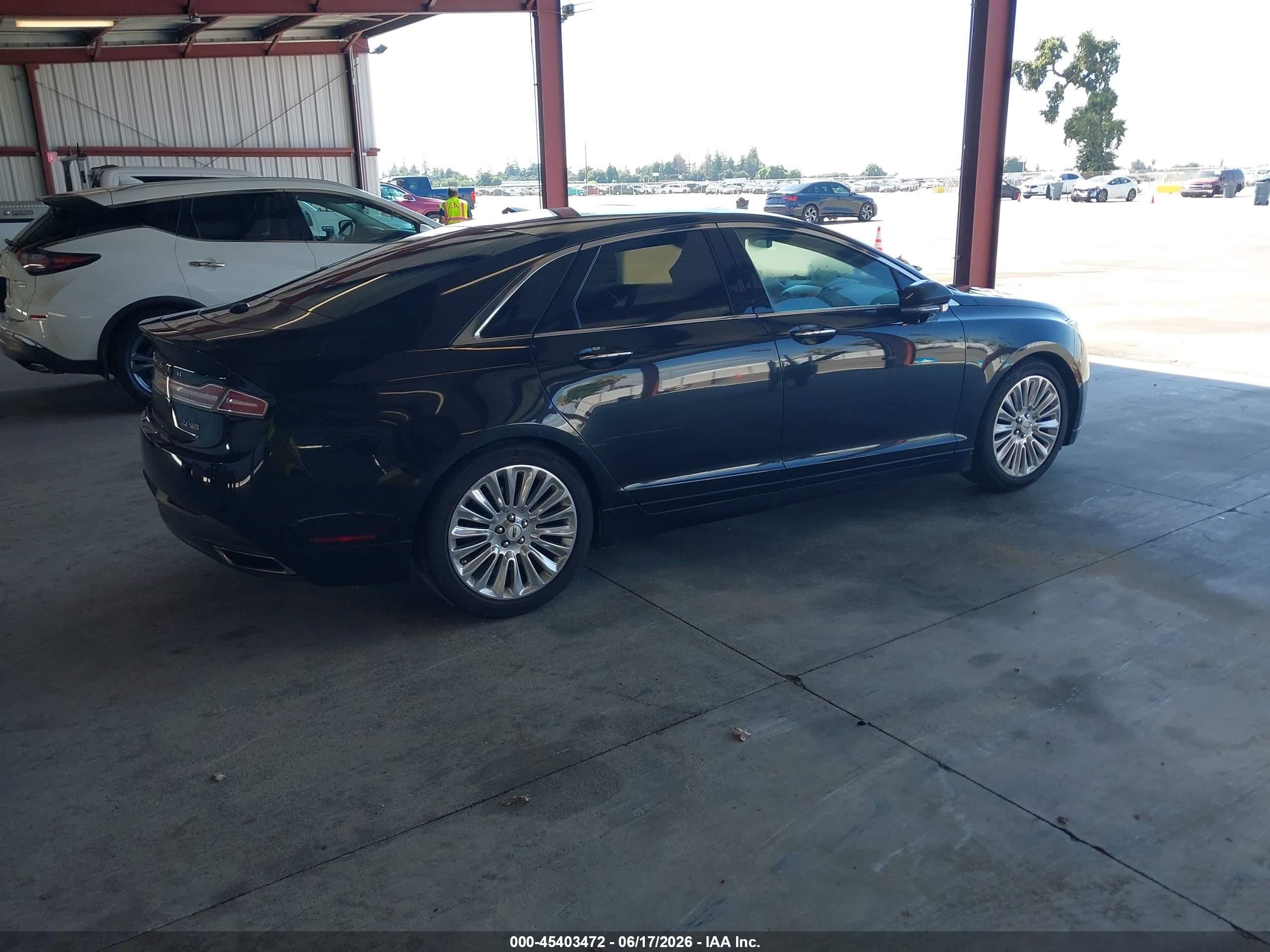 2015 Lincoln Mkz   Black vin: 3LN6L2J99FR613944