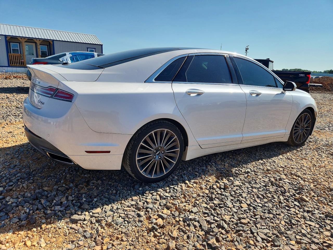 2015 Lincoln Mkz White vin: 3LN6L2J99FR615709