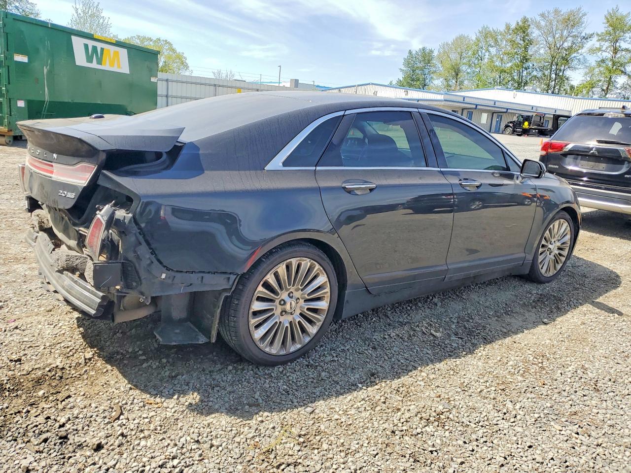 2015 Lincoln Mkz Black vin: 3LN6L2J9XFR621793