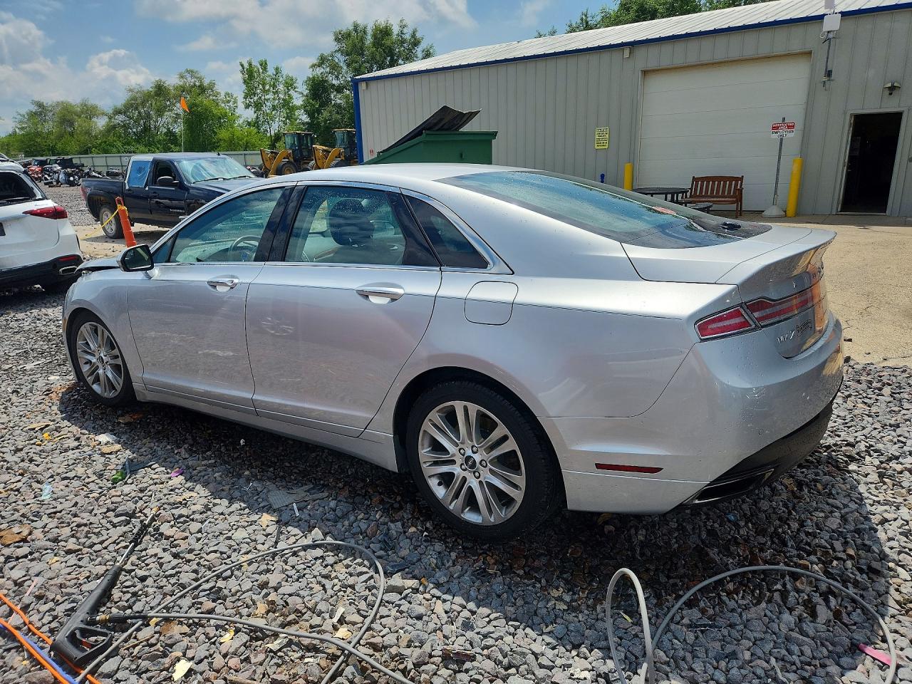 2016 Lincoln Mkz Серебряный vin: 3LN6L2J9XGR634271