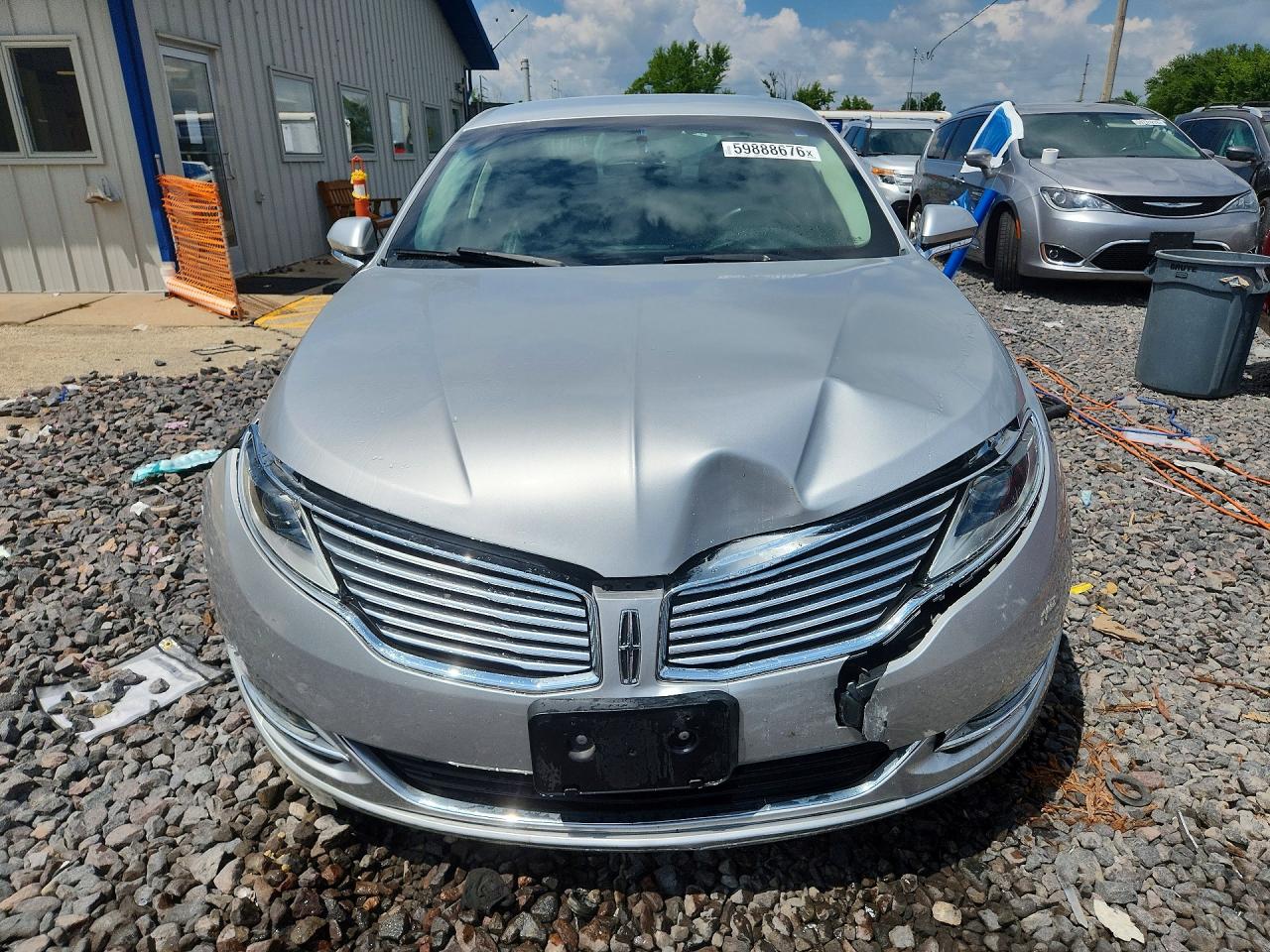 2016 Lincoln Mkz Серебряный vin: 3LN6L2J9XGR634271