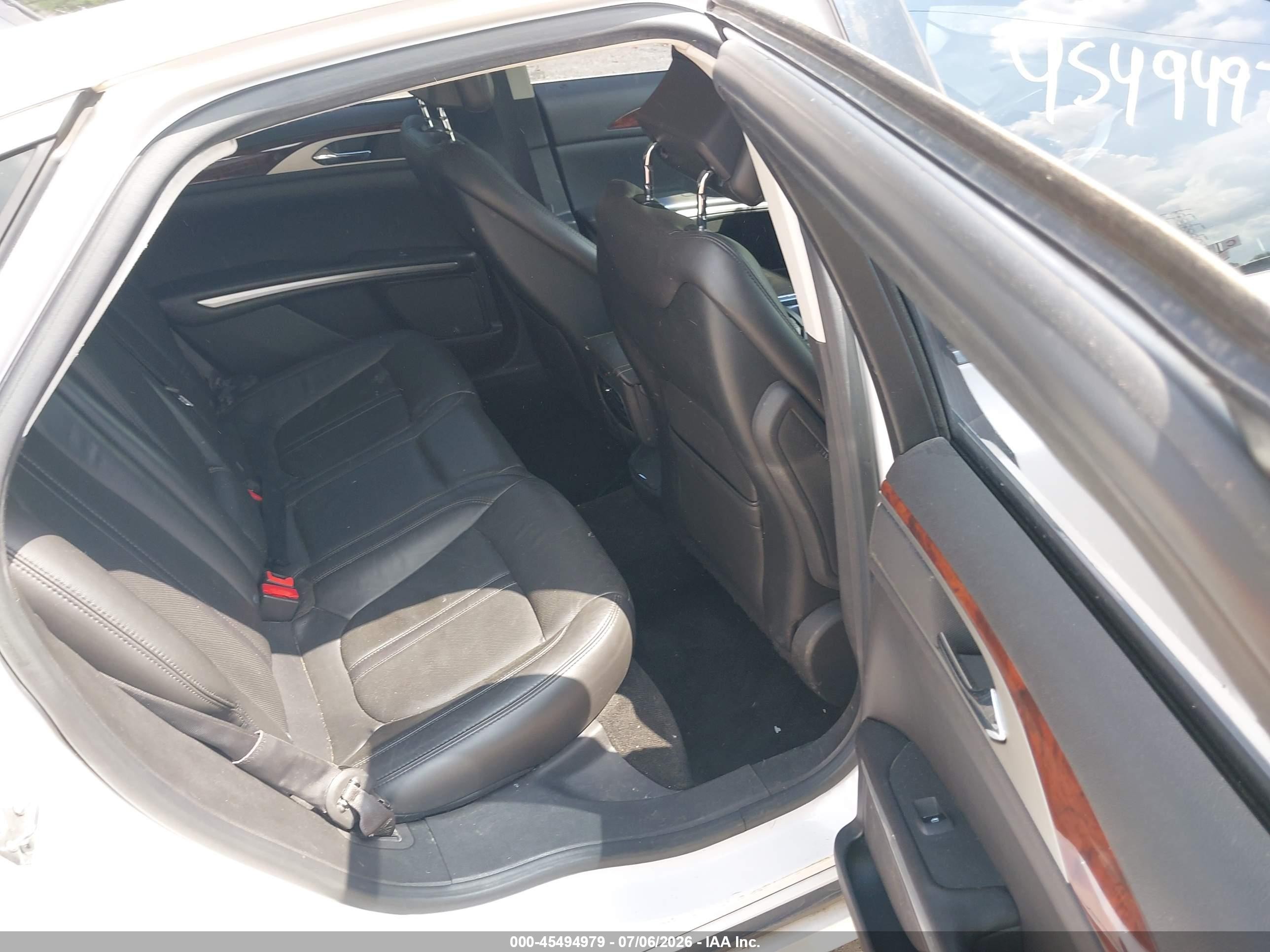 2013 Lincoln Mkz   White vin: 3LN6L2JK0DR806726