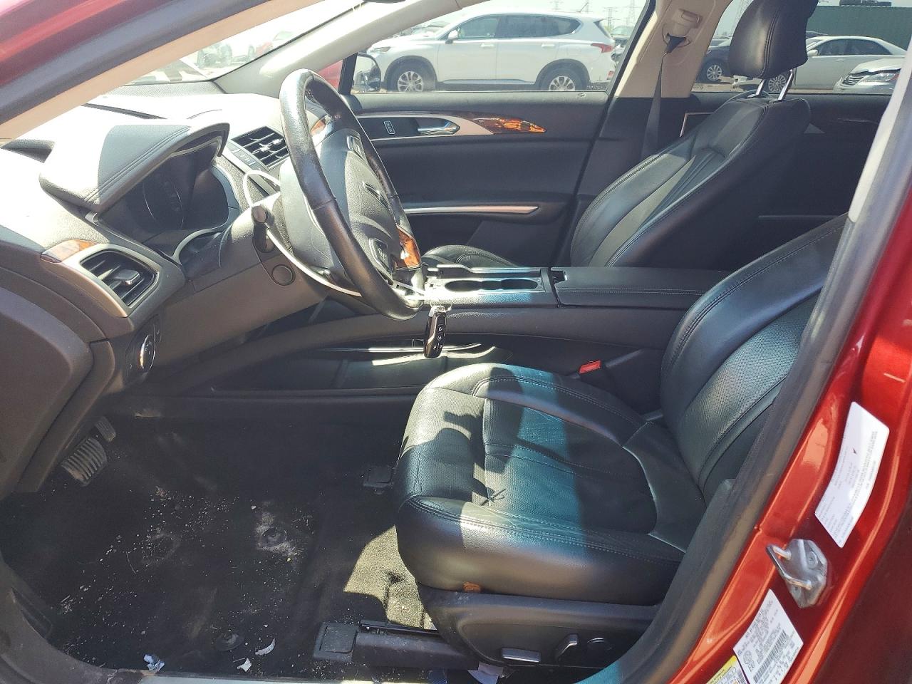 2013 Lincoln Mkz Red vin: 3LN6L2JK0DR819380
