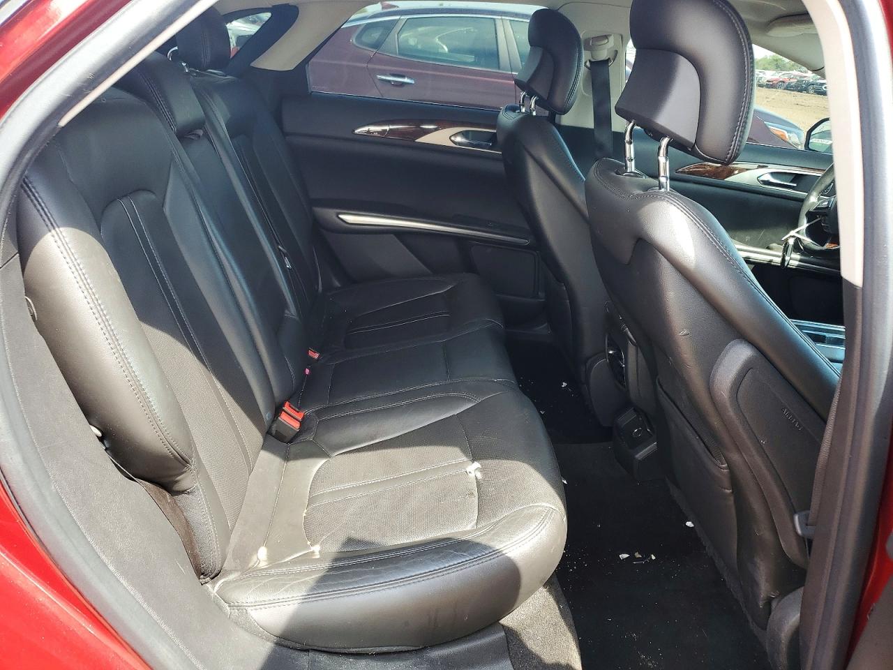 2013 Lincoln Mkz Red vin: 3LN6L2JK0DR819380