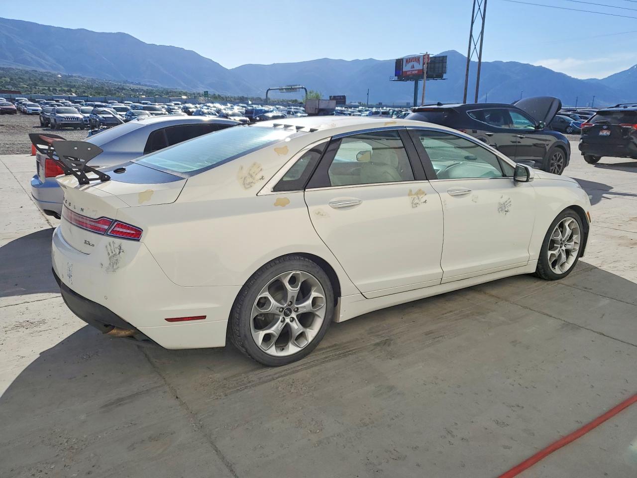 2013 Lincoln Mkz Белый vin: 3LN6L2JK0DR824031