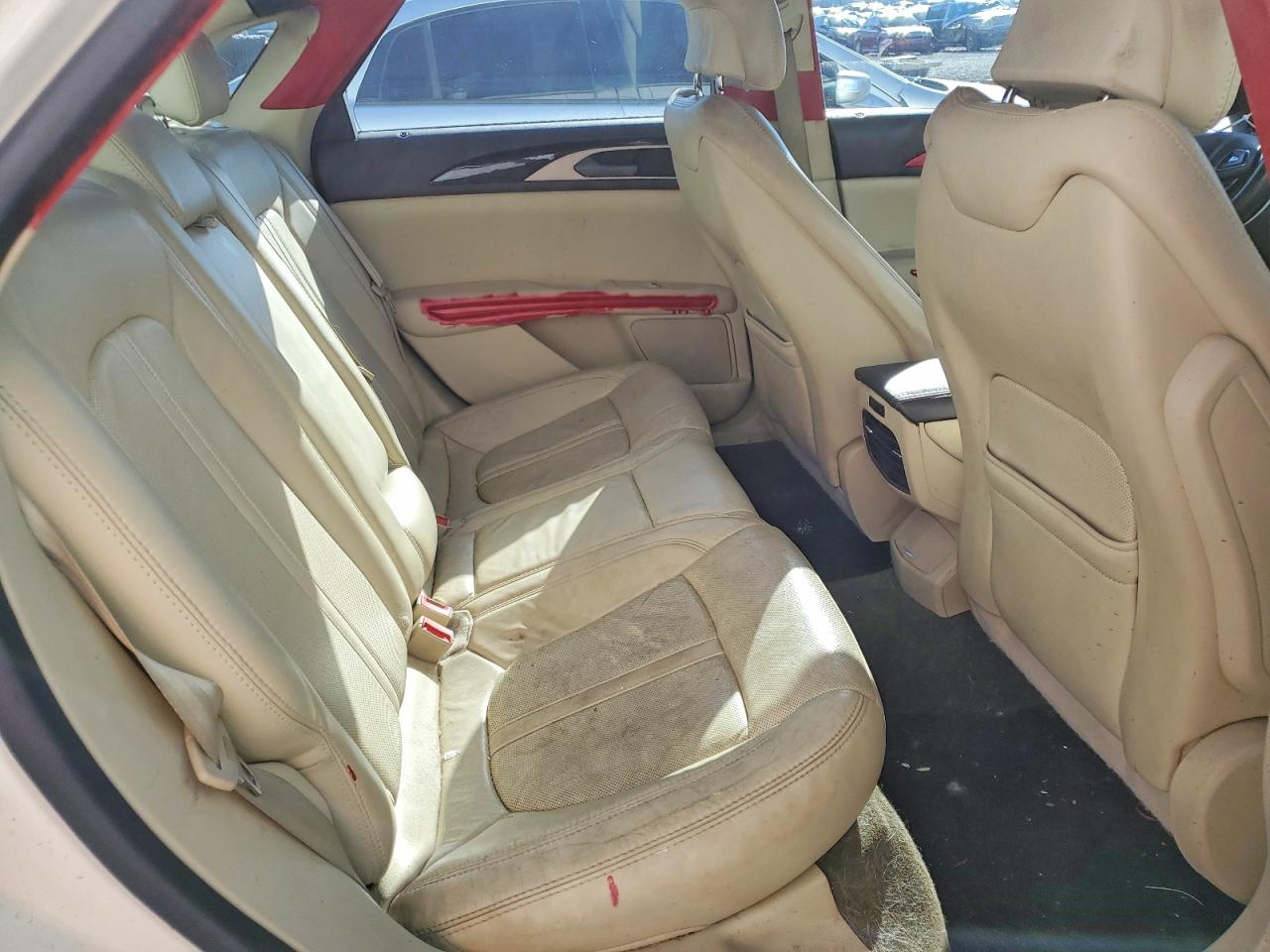 2013 Lincoln Mkz Белый vin: 3LN6L2JK0DR824031