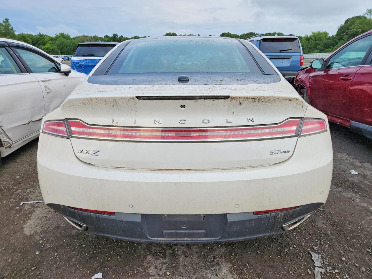 2015 Lincoln Mkz Awd Mkz Reserve Ii White vin: 3LN6L2JK0FR617626