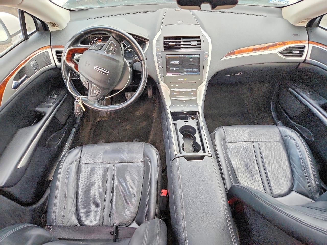 2015 Lincoln Mkz Awd Mkz Reserve Ii White vin: 3LN6L2JK0FR617626