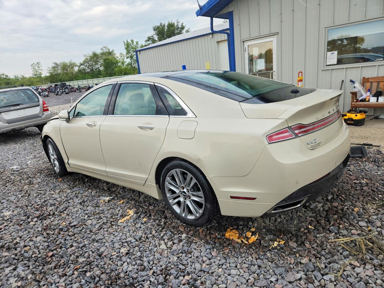 2015 Lincoln Mkz Beige vin: 3LN6L2JK0FR618632
