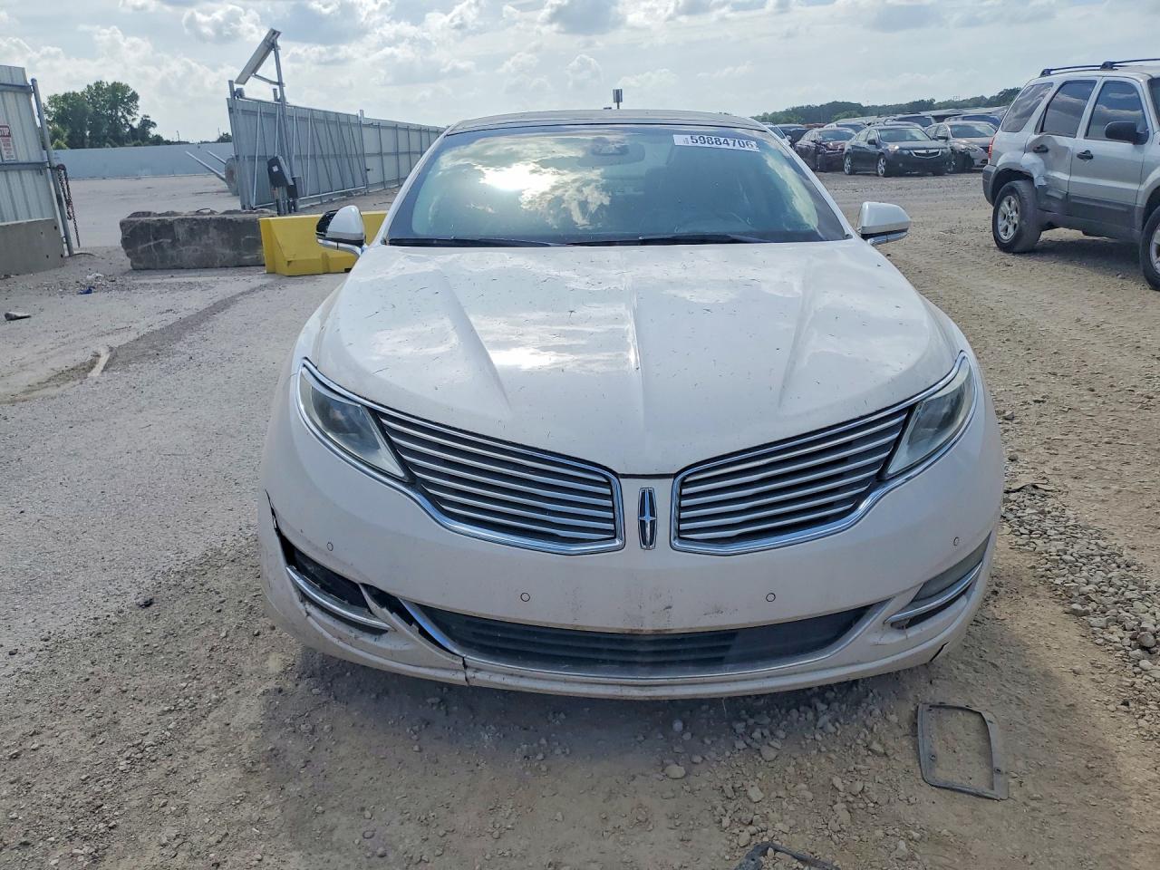 2015 Lincoln Mkz White vin: 3LN6L2JK0FR618713