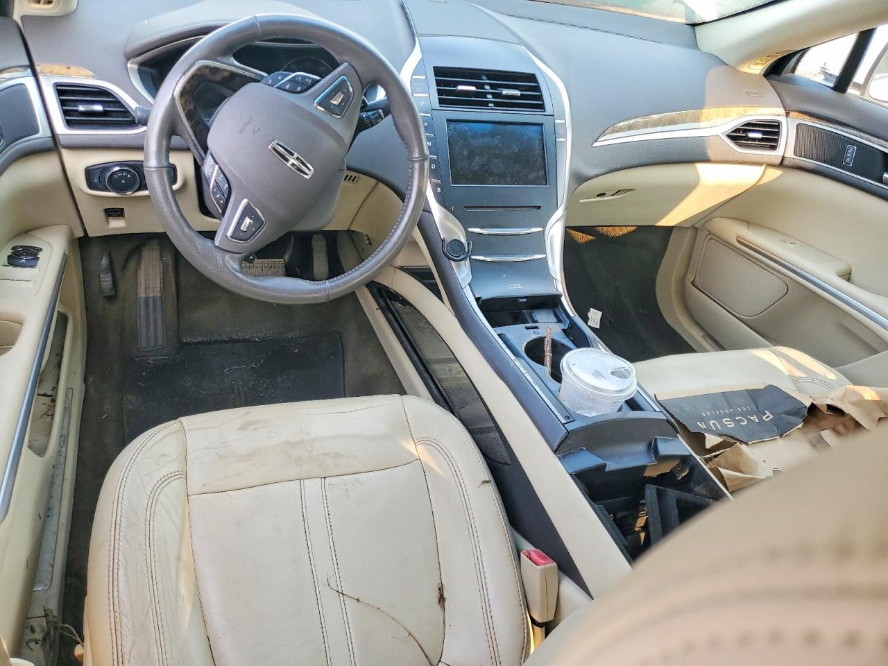 2013 Lincoln Mkz White vin: 3LN6L2JK1DR800983