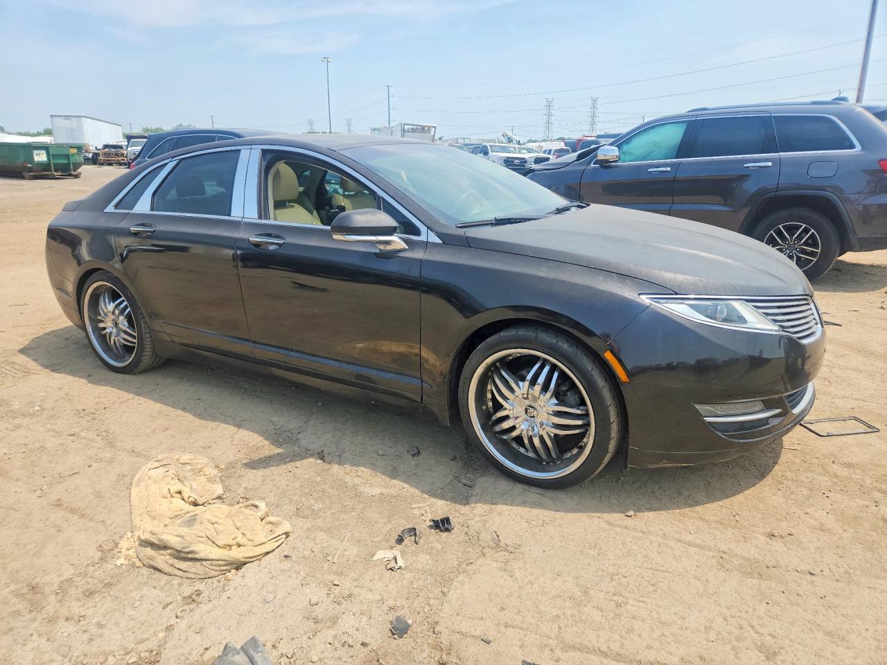 2013 Lincoln Mkz Black vin: 3LN6L2JK1DR814513