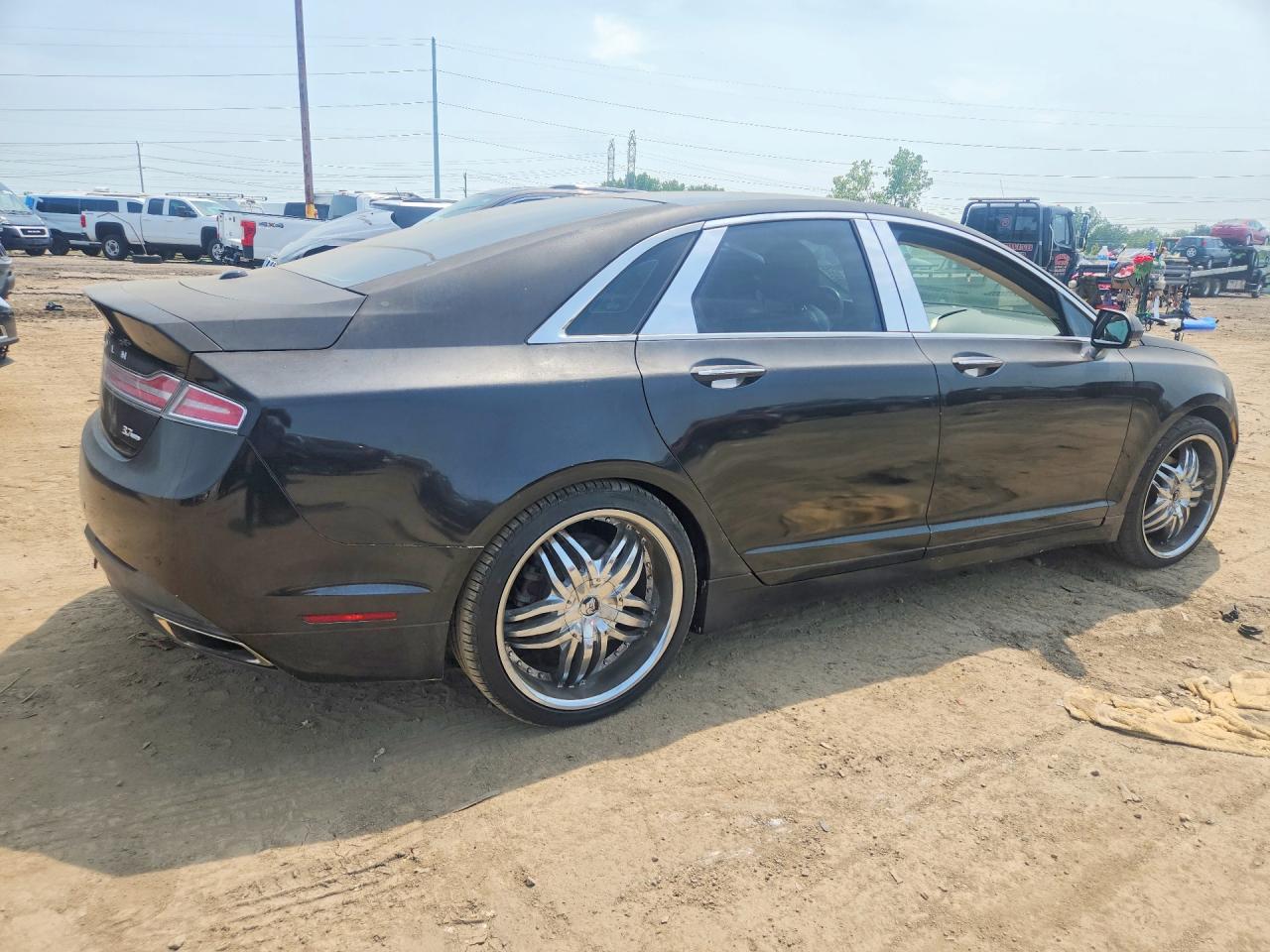 2013 Lincoln Mkz Black vin: 3LN6L2JK1DR814513