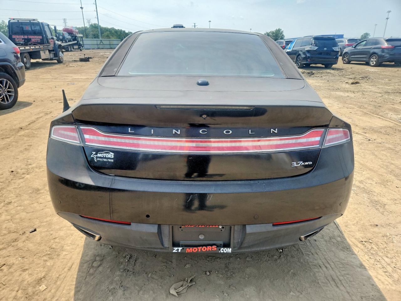 2013 Lincoln Mkz Black vin: 3LN6L2JK1DR814513