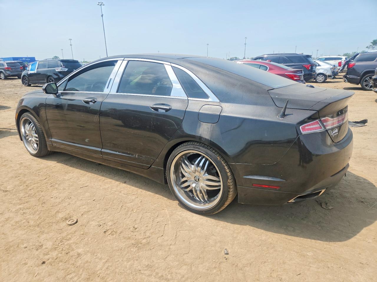 2013 Lincoln Mkz Black vin: 3LN6L2JK1DR814513