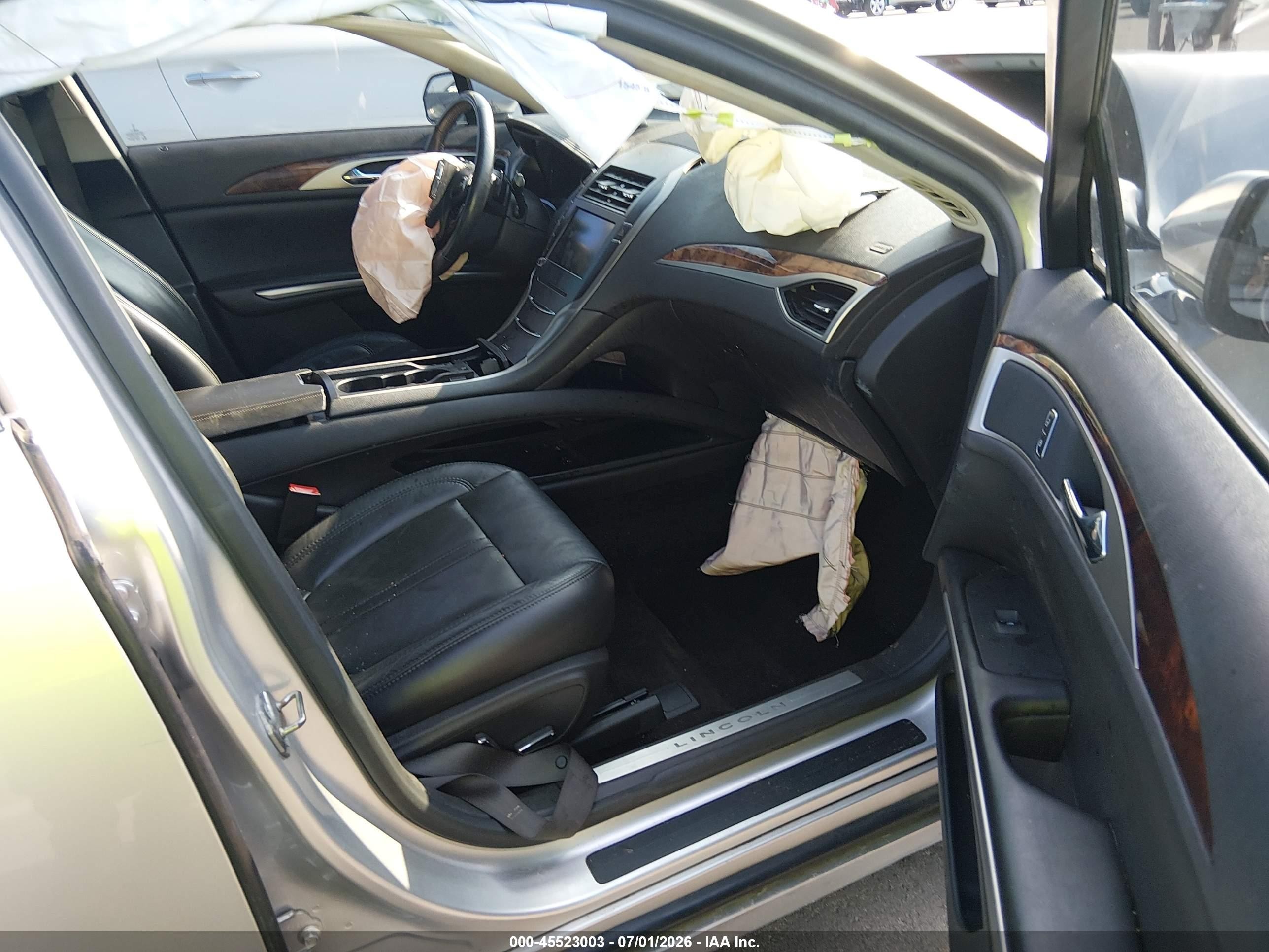 2013 Lincoln Mkz   Silver vin: 3LN6L2JK1DR824426
