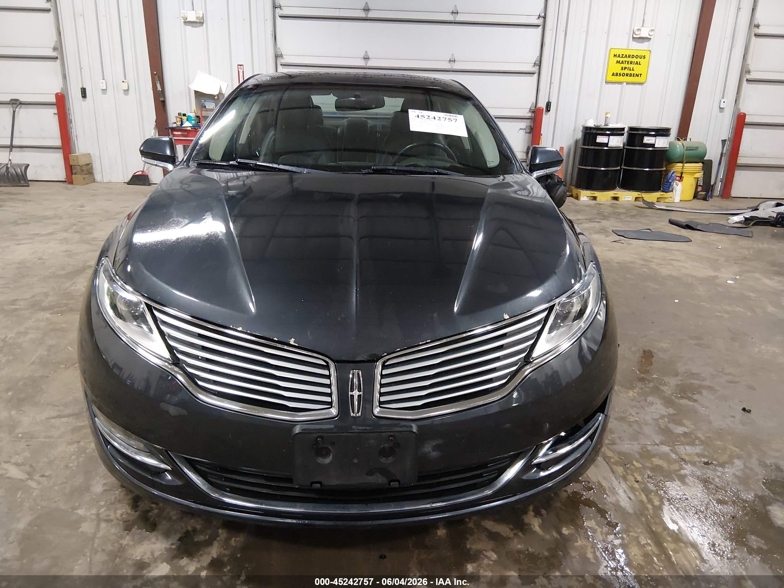 2013 Lincoln Mkz   Dark Blue vin: 3LN6L2JK1DR827603